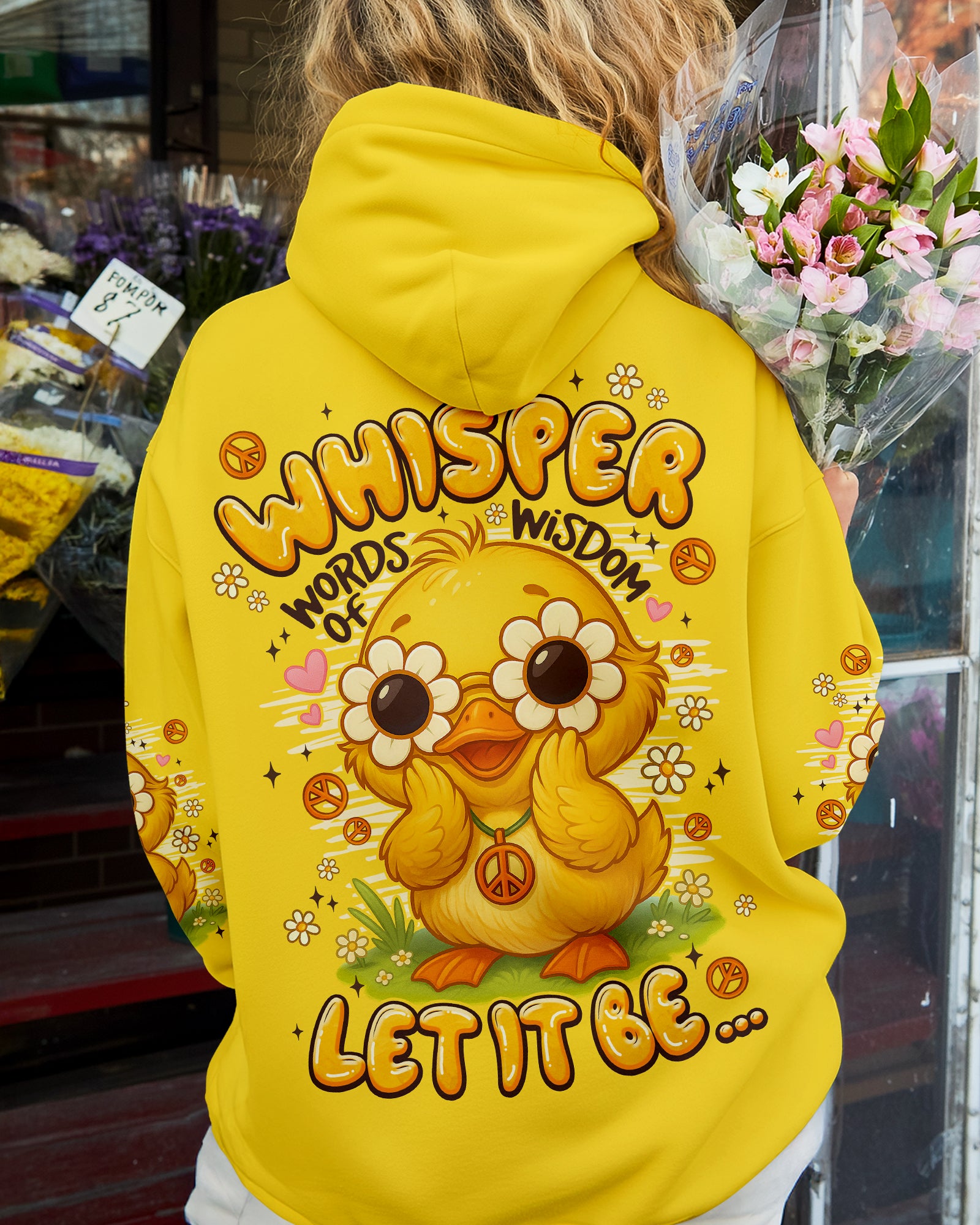 WHISPER WORDS OF WISDOM LET IT BE DUCK ALL OVER PRINT - TYPQ0409253