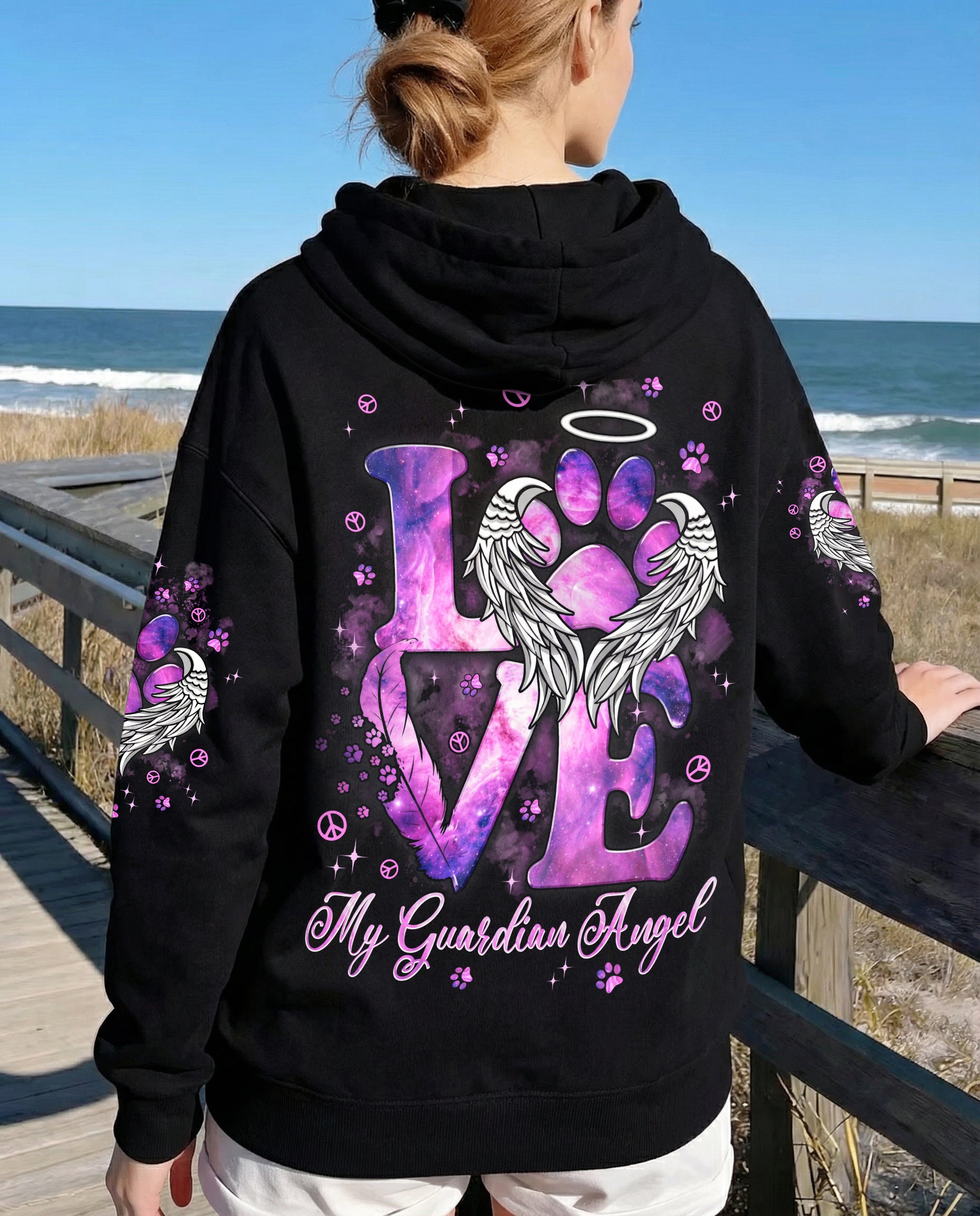 LOVE MY GUARDIAN ANGEL PAW ALL OVER PRINT - TYPQ0502261