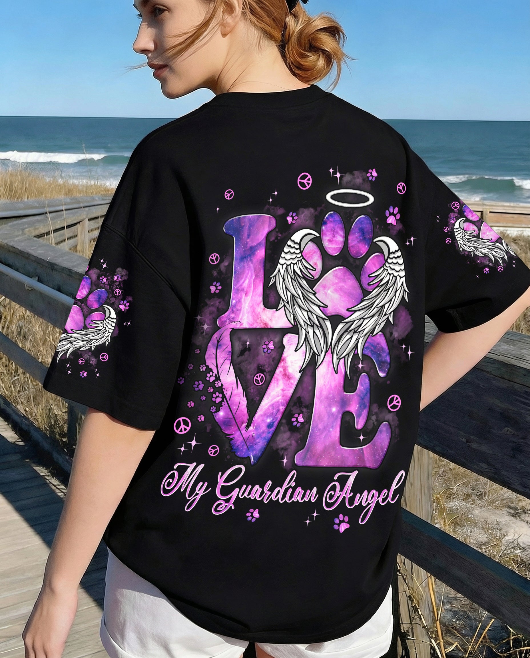 LOVE MY GUARDIAN ANGEL PAW ALL OVER PRINT - TYPQ0502261