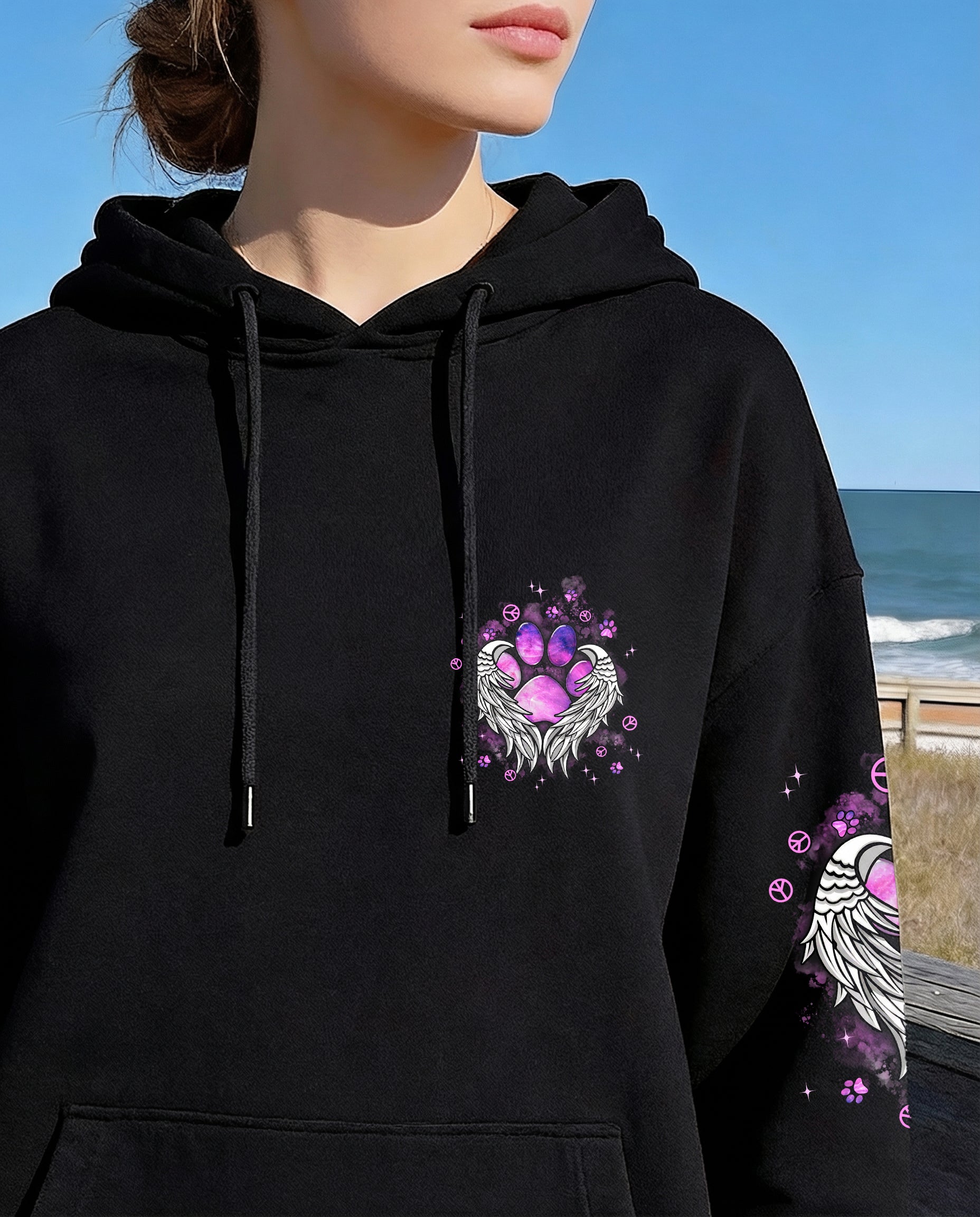 LOVE MY GUARDIAN ANGEL PAW ALL OVER PRINT - TYPQ0502261
