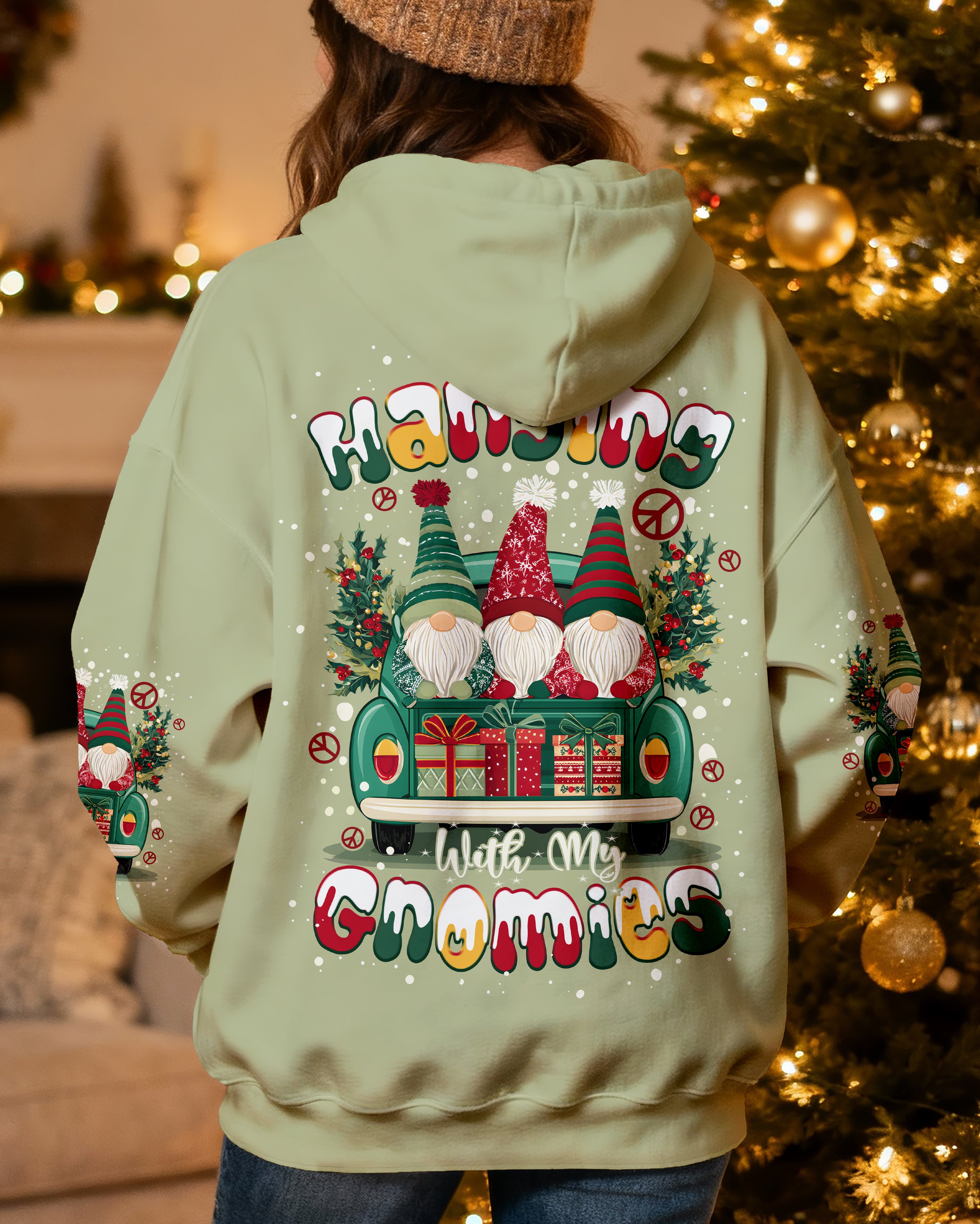 HANGING WITH MY GNOMIES CHRISTMAS ALL OVER PRINT - TYPQ0611251