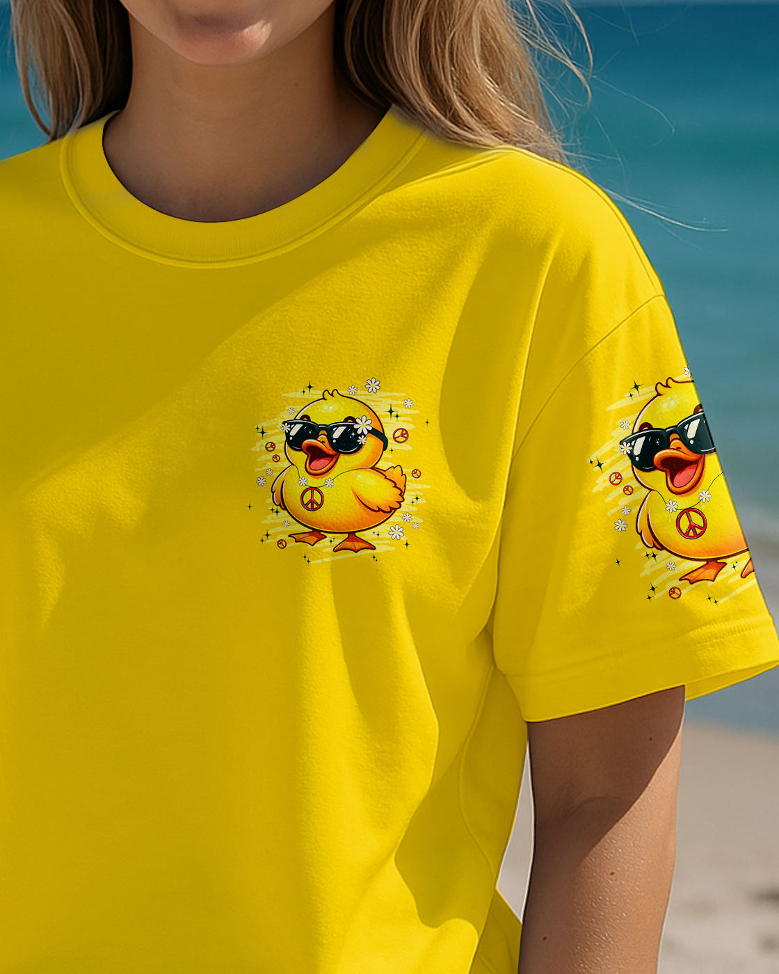 I'M NOT SHORT DUCK HIPPIE ALL OVER PRINT - TYPQ2307253