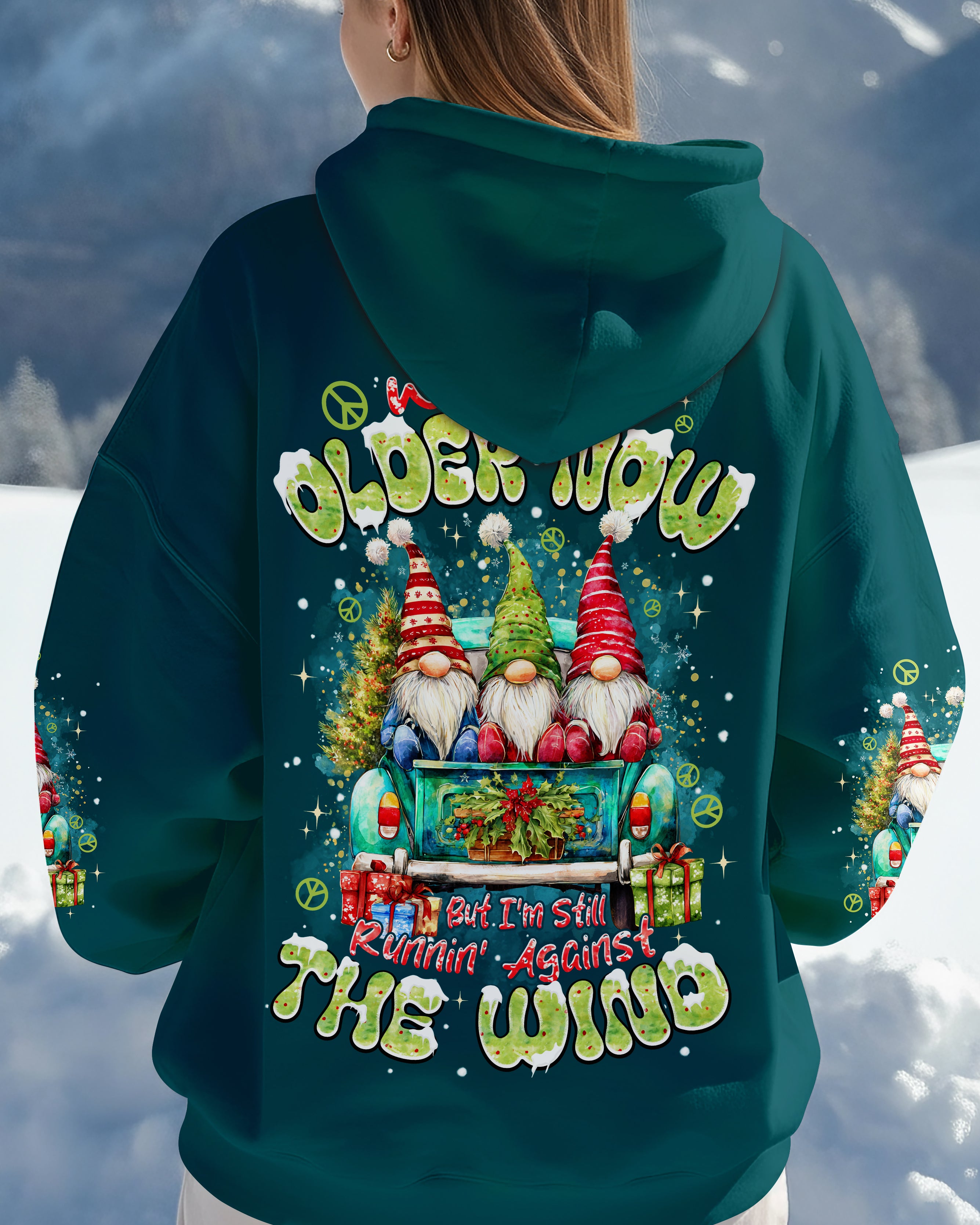 RUNNING AGAINST THE WIND GNOMIES CHRISTMAS ALL OVER PRINT - TYPQ0810252