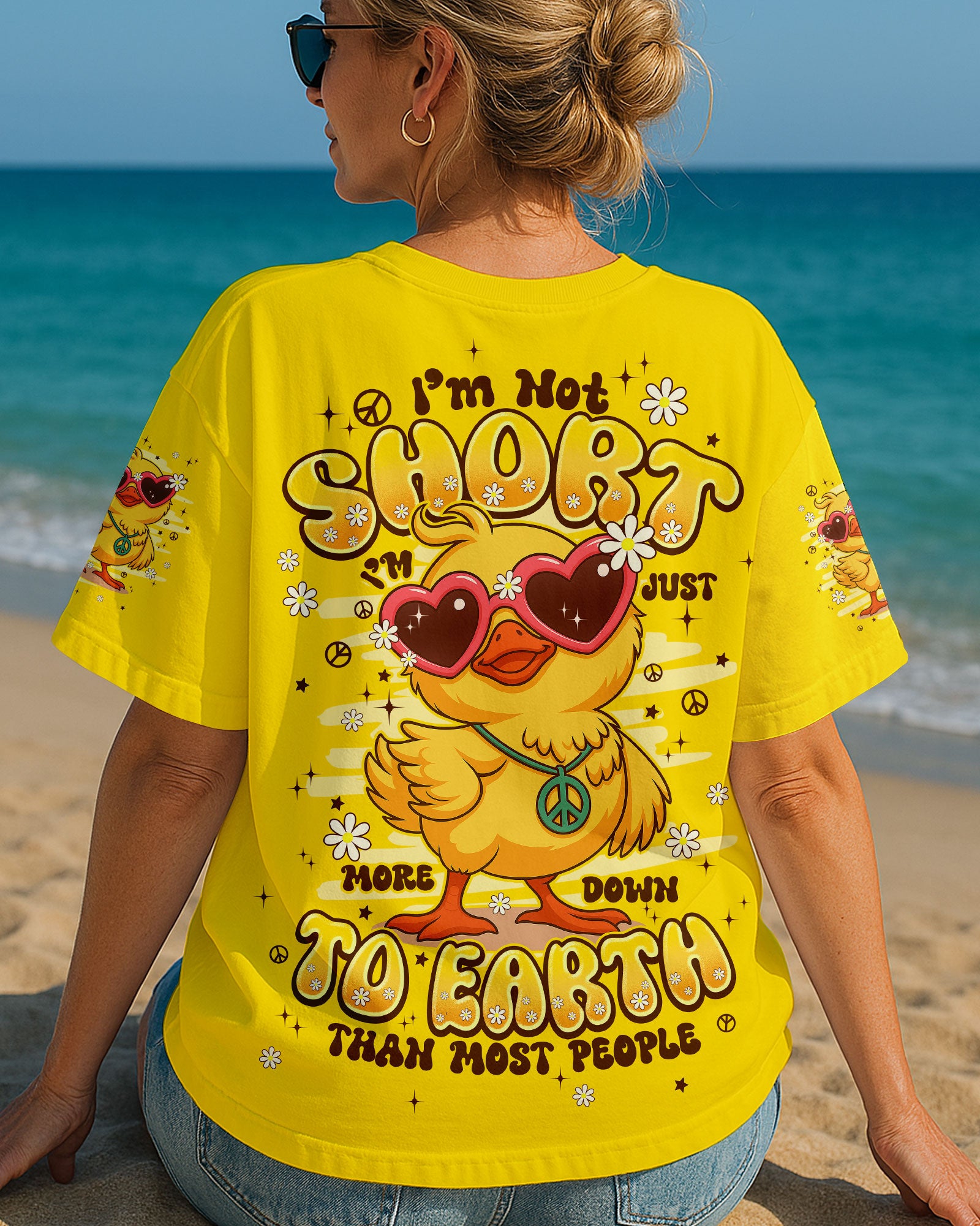 I'M NOT SHORT DUCK ALL OVER PRINT - TYPQ0907258