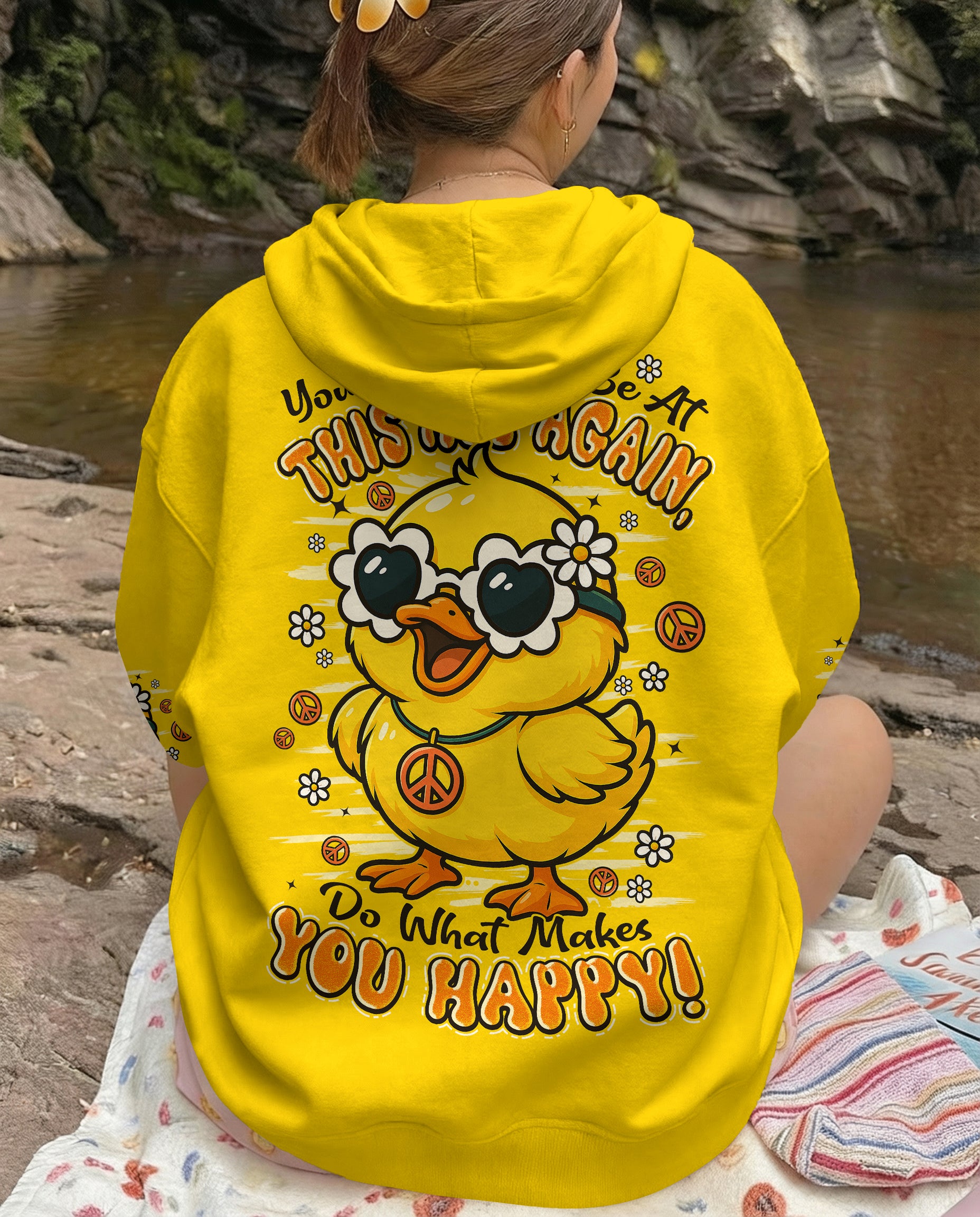 DO WHAT MAKES YOU HAPPY DUCK ALL OVER PRINT - TYPQ1209251