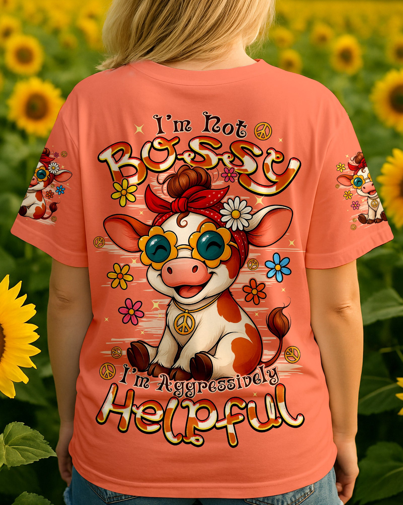 I'M AGGRESSIVELY HELPFUL COW ALL OVER PRINT - TYPQ1209254