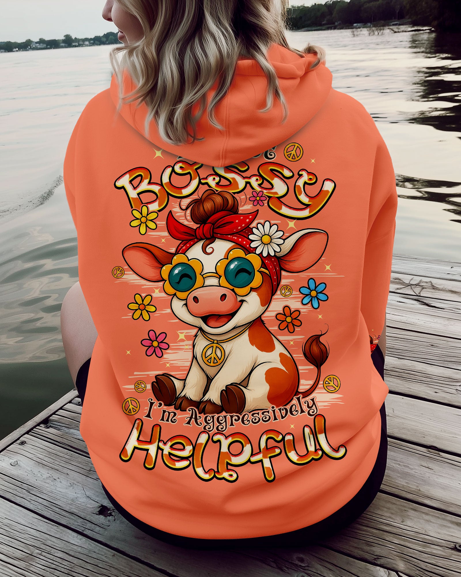 I'M AGGRESSIVELY HELPFUL COW ALL OVER PRINT - TYPQ1209254