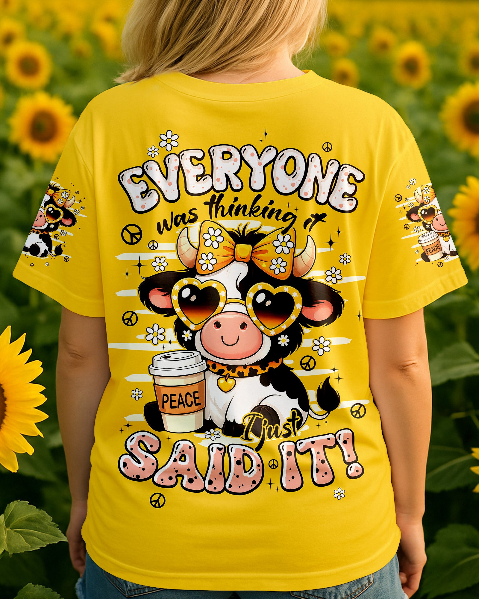 EVERYONE WAS THINKING IT COW HIPPIE ALL OVER PRINT - TYPQ1407252