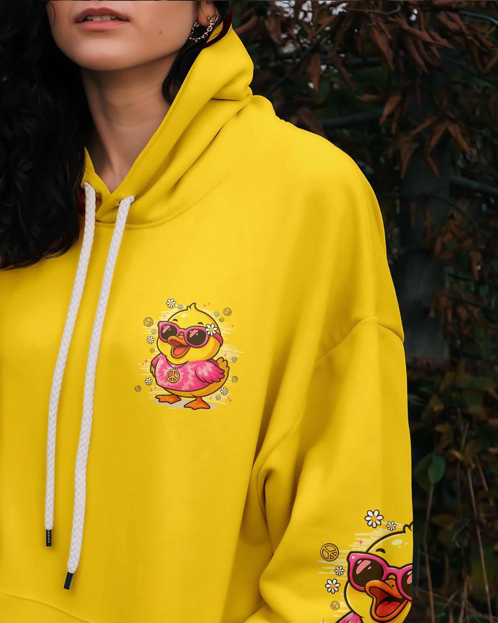 SWEET OLD LADIES DUCK ALL OVER PRINT - TYPQ1509251