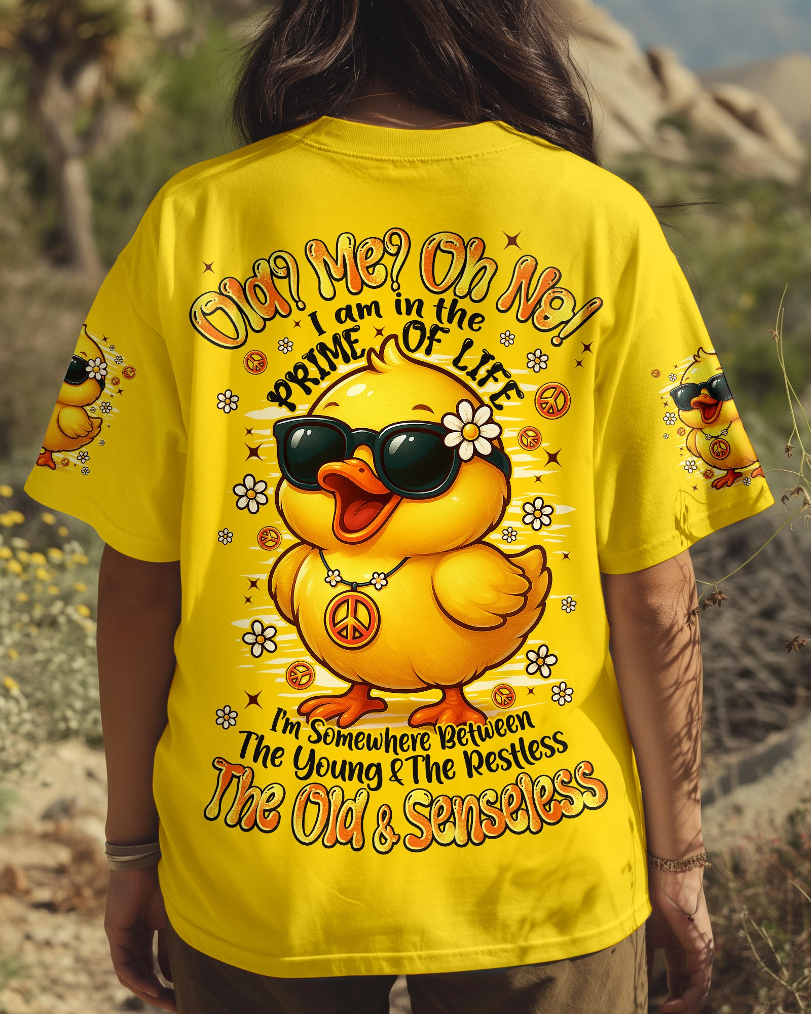 I AM IN THE PRIME OF MY LIFE DUCK ALL OVER PRINT - TYPQ2609252