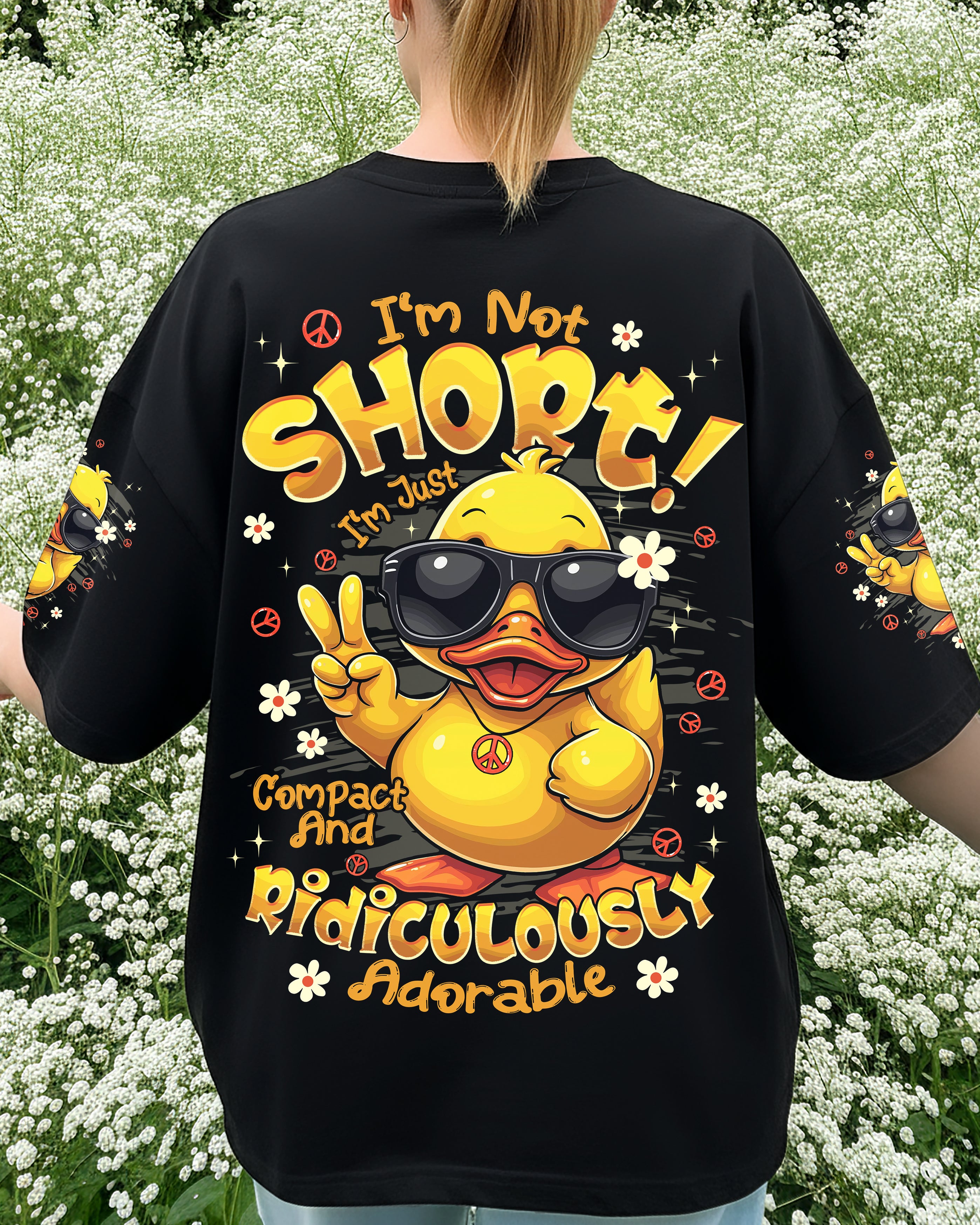 I'M NOT SHORT DUCK ALL OVER PRINT - TYPQ1612251