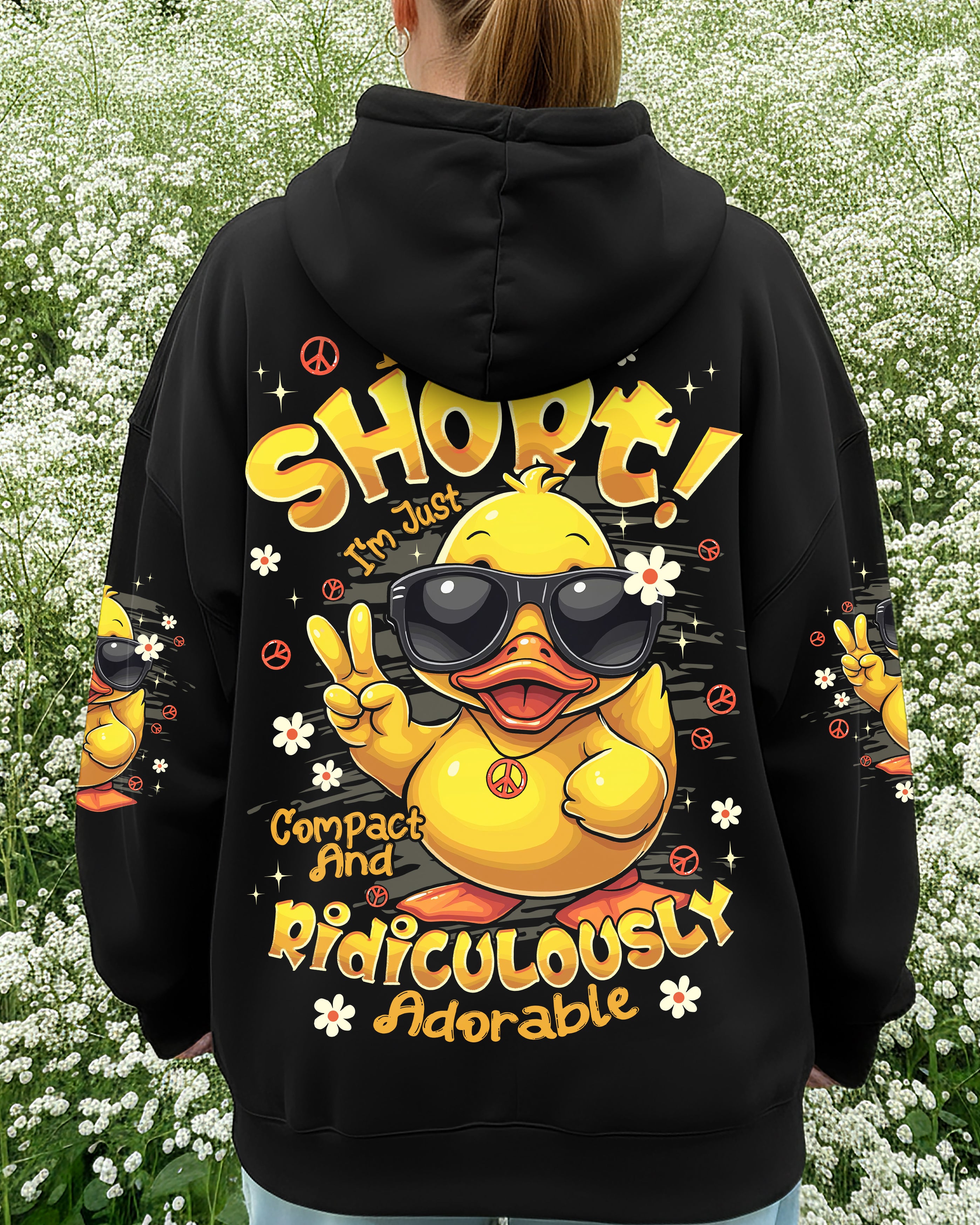I'M NOT SHORT DUCK ALL OVER PRINT - TYPQ1612251