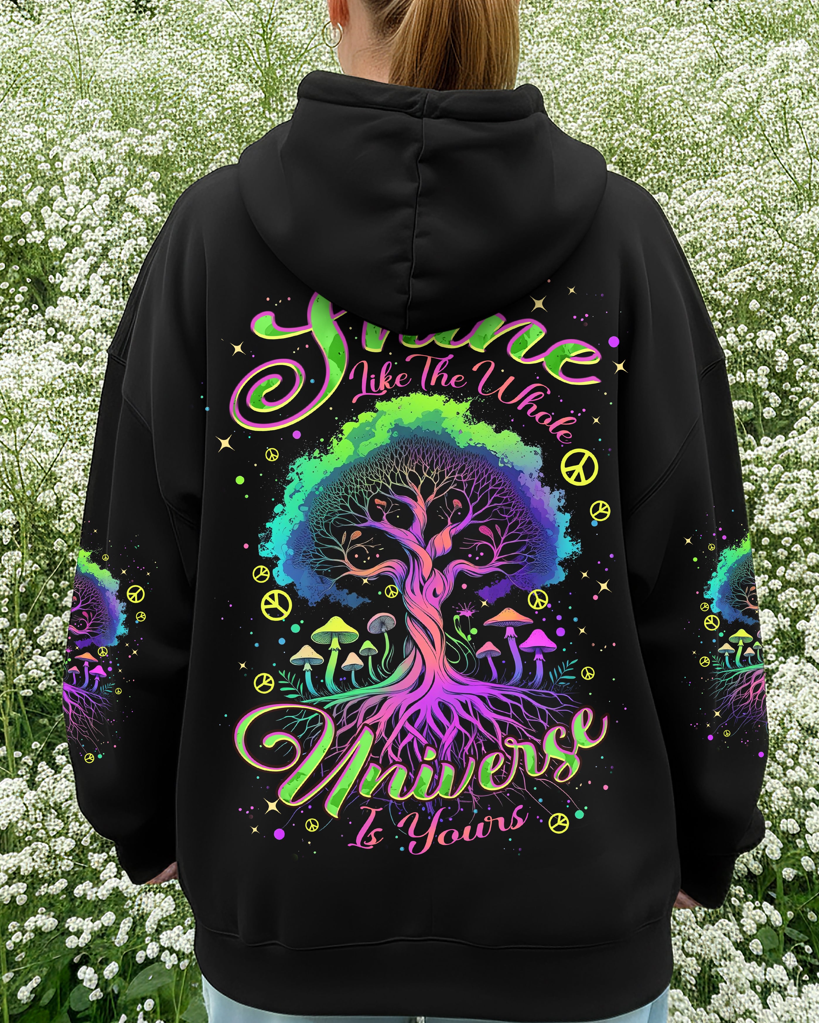 SHINE LIKE THE WHOLE UNIVERSE IS YOURS ALL OVER PRINT - TYPQ1711252