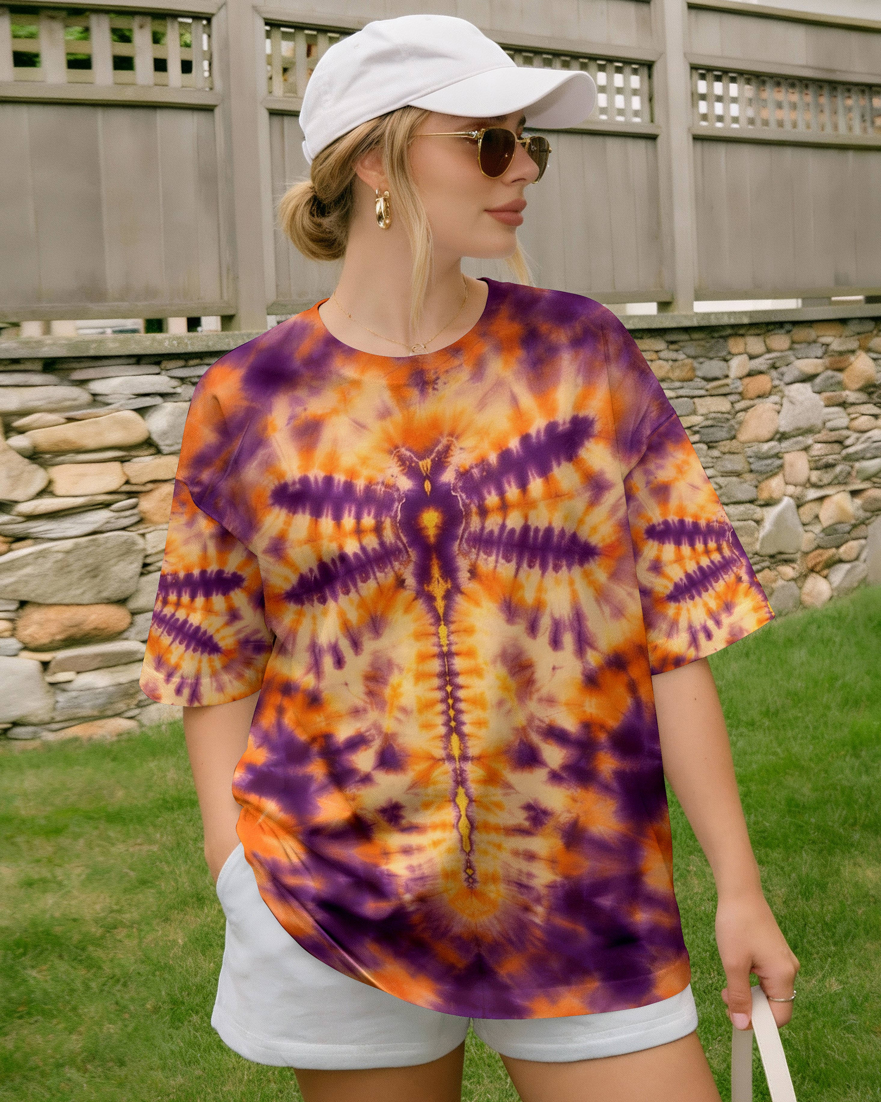 DRAGONFLY TIE DYE COLORFUL ALL OVER PRINT - TYPQ1712251