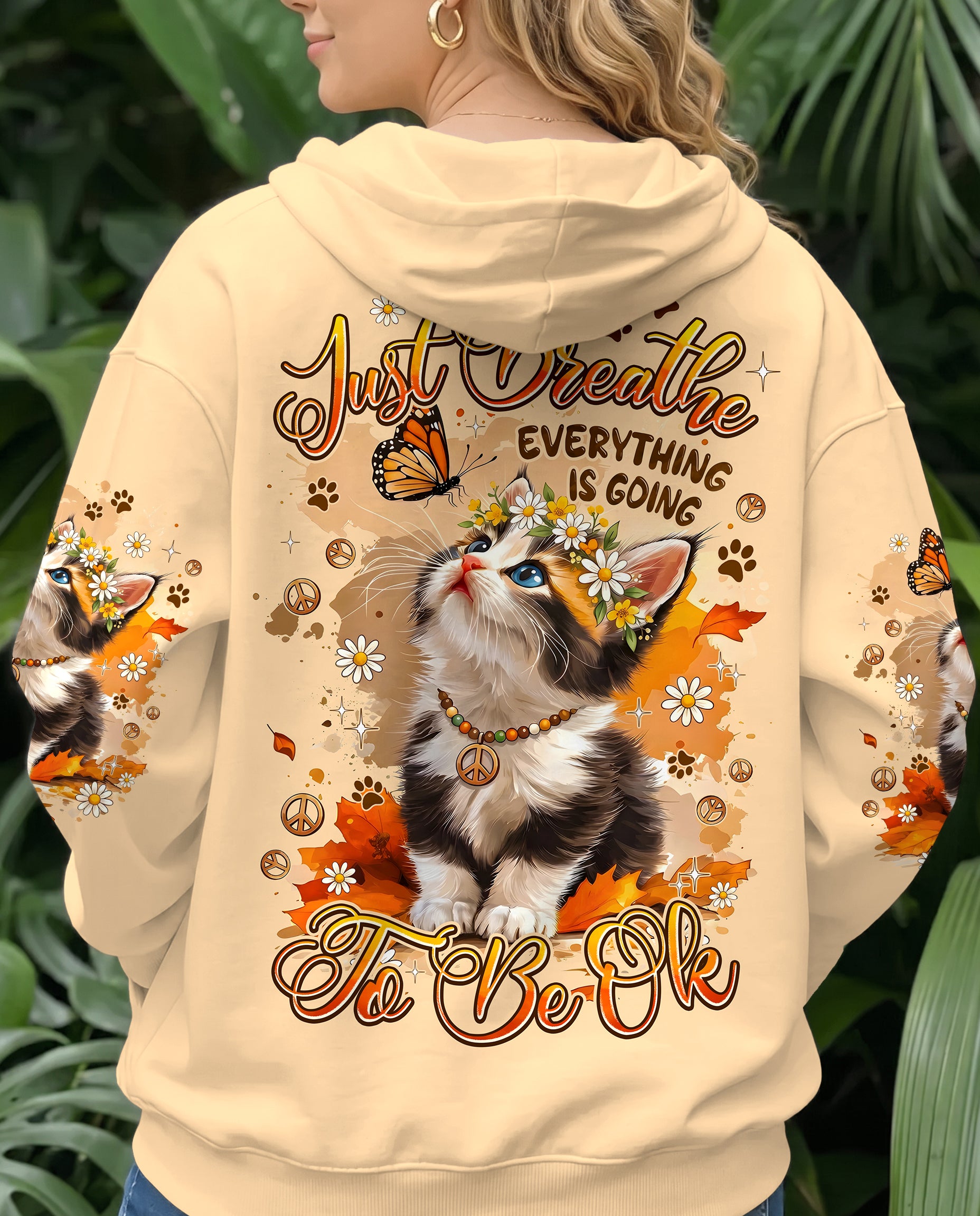 JUST BREATHE CAT ALL OVER PRINT - TYPQ1805261