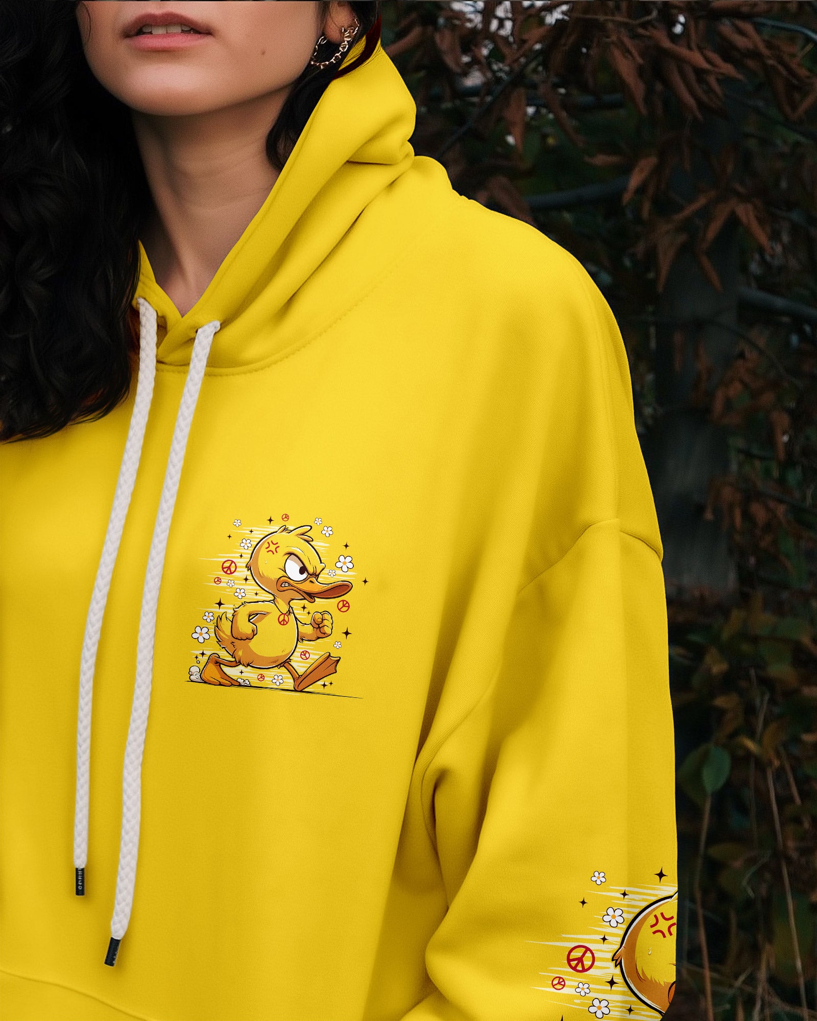 SORRY I'M CRANKY DUCK ALL OVER PRINT - TYPQ1809252