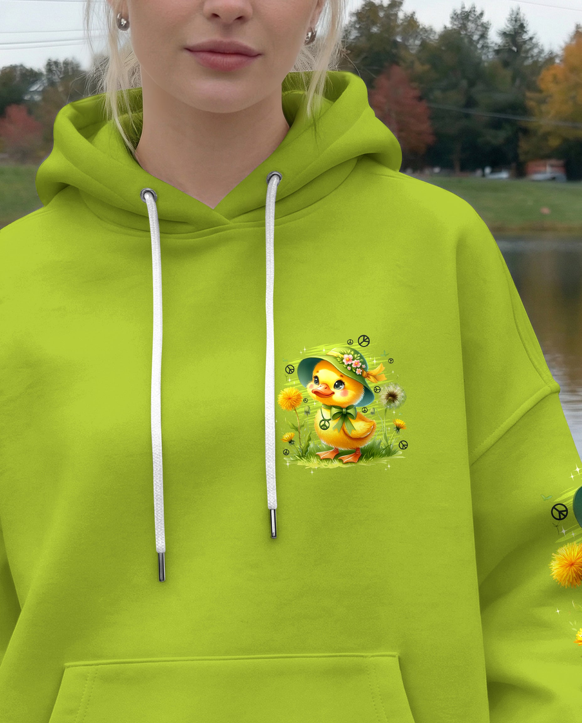 IN A WORLD WHERE YOU CAN BE ANYTHING BE KIND DUCK ALL OVER PRINT - TYPQ1812252
