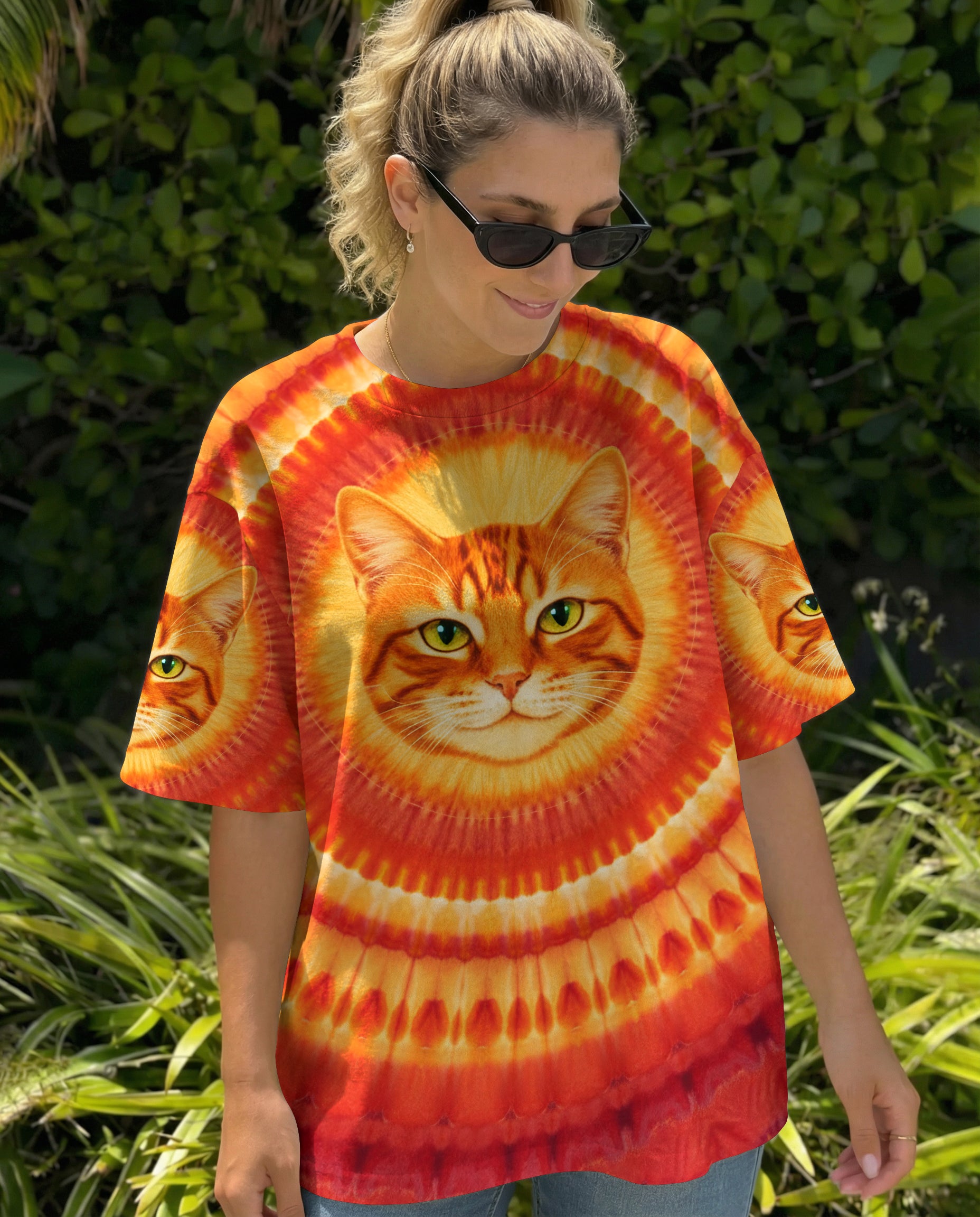 SOLAR CAT ALL OVER PRINT - TYPQ1901261