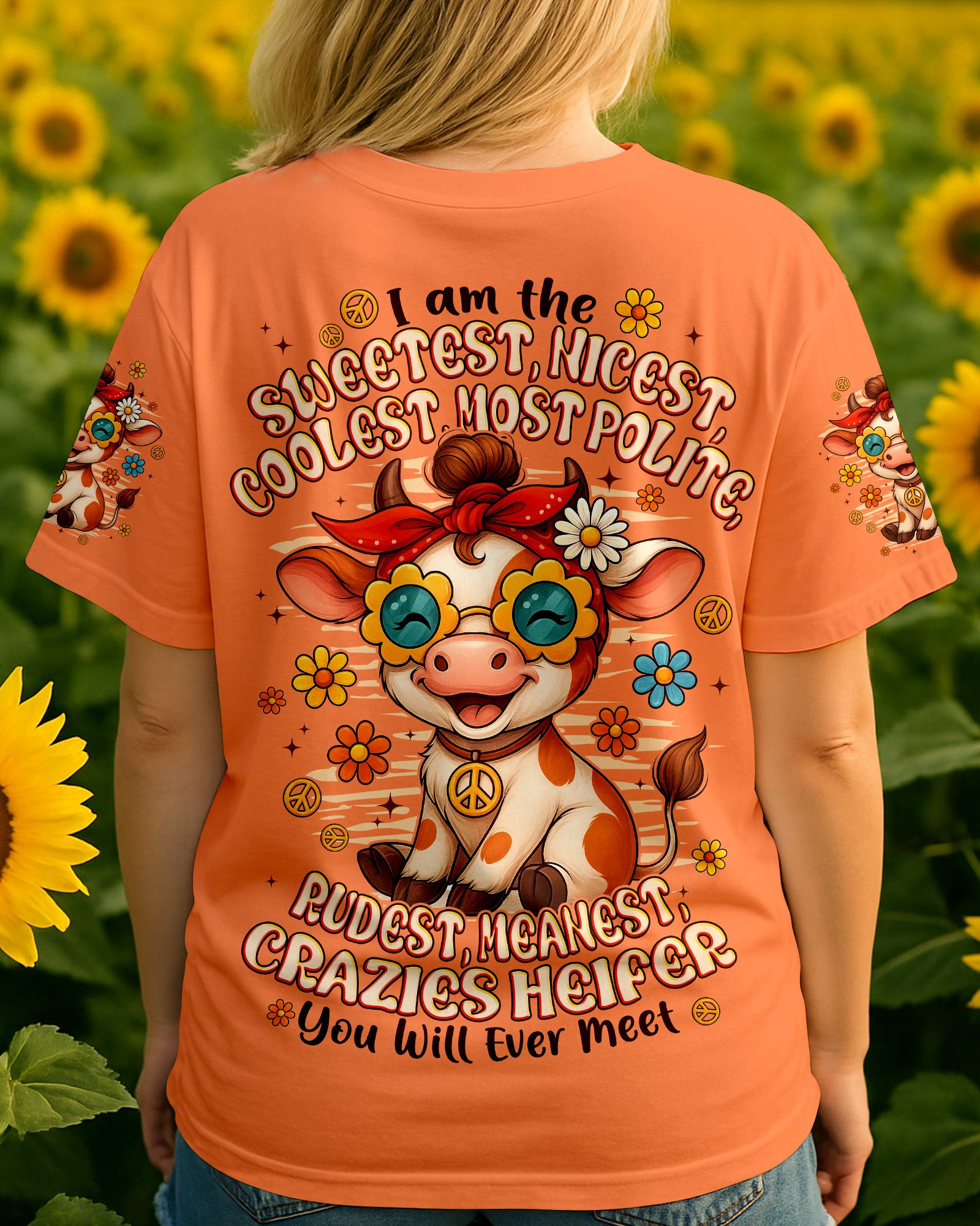 I AM THE SWEETEST COW ALL OVER PRINT - TYPQ1909253