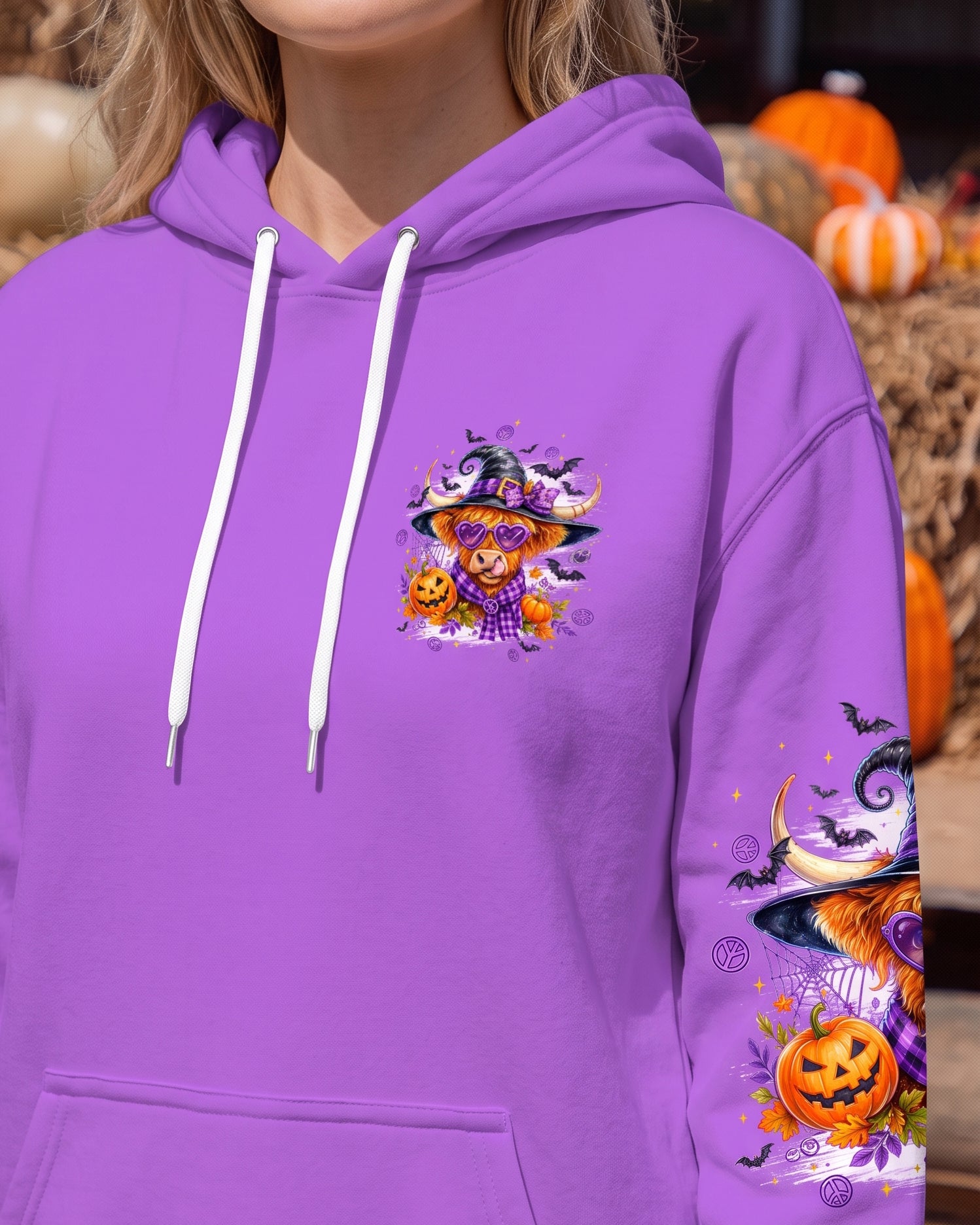 SUCK IT UP BUTTERCUP HALLOWEEN HIGHLAND COW ALL OVER PRINT - TYPQ2007261