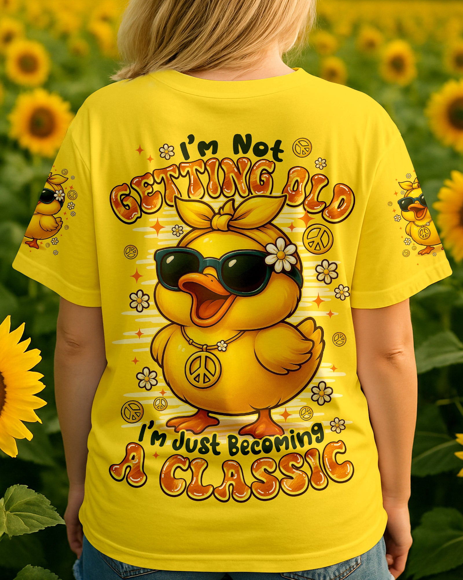 I'M NOT GETTING OLD DUCK ALL OVER PRINT - TYPQ2009251