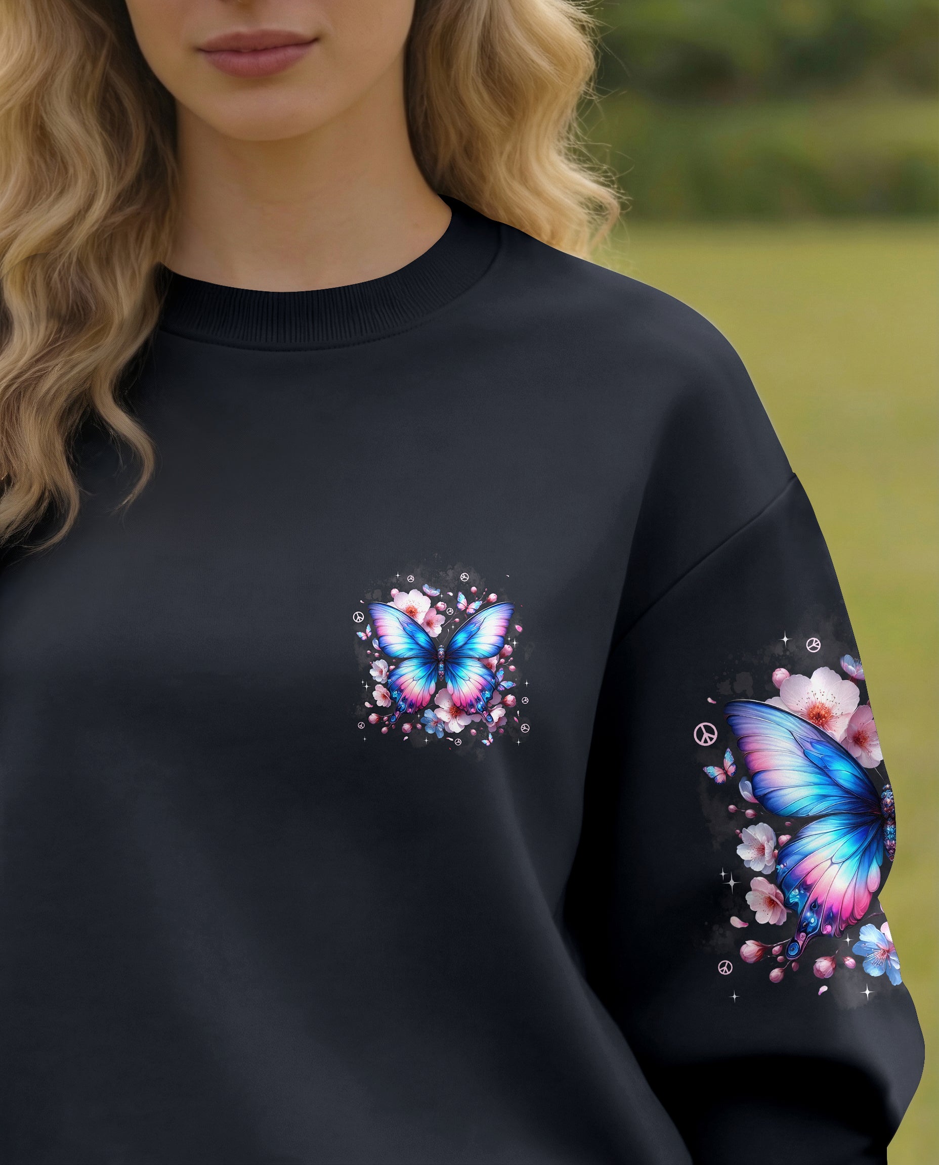 JUST BREATHE BUTTERFLY ALL OVER PRINT - TYPQ2201262