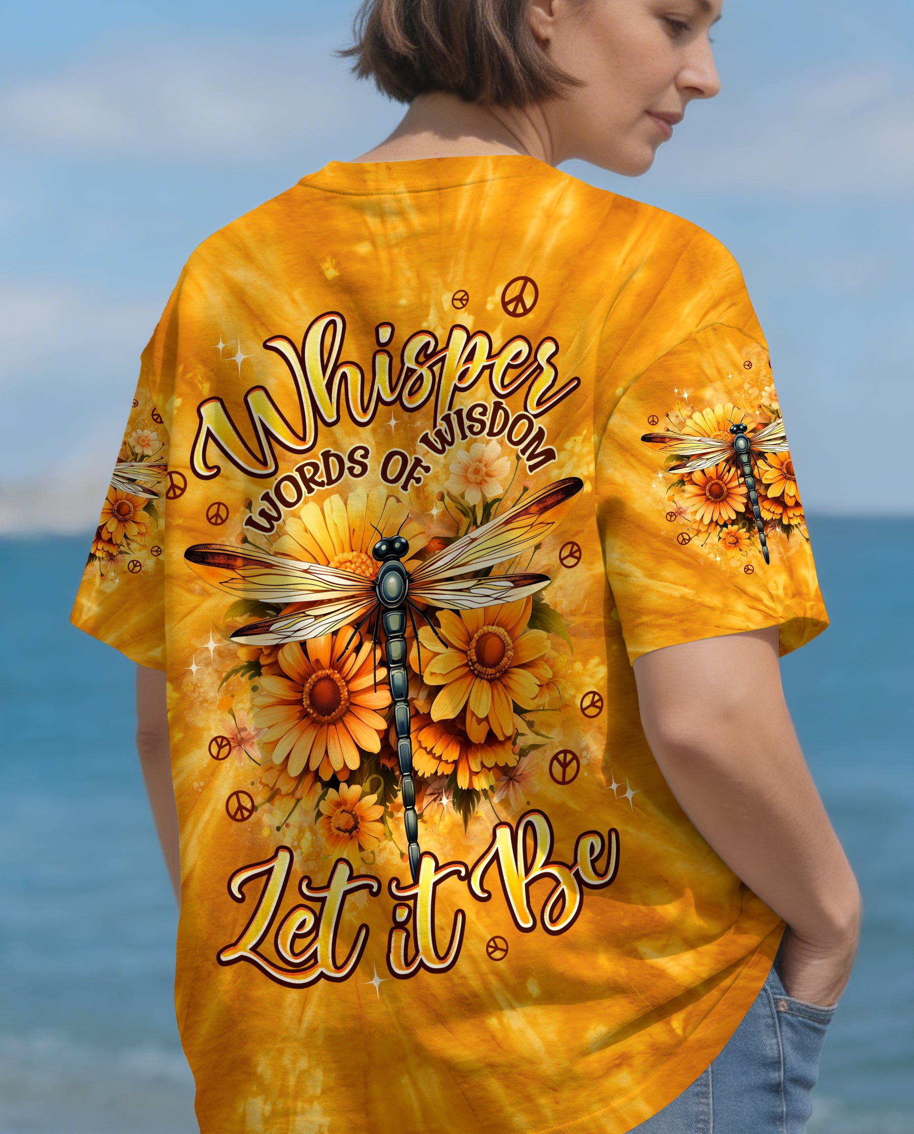 WHISPER WORDS OF WISDOM LET IT BE DRAGONFLY ALL OVER PRINT - TYPQ2204262