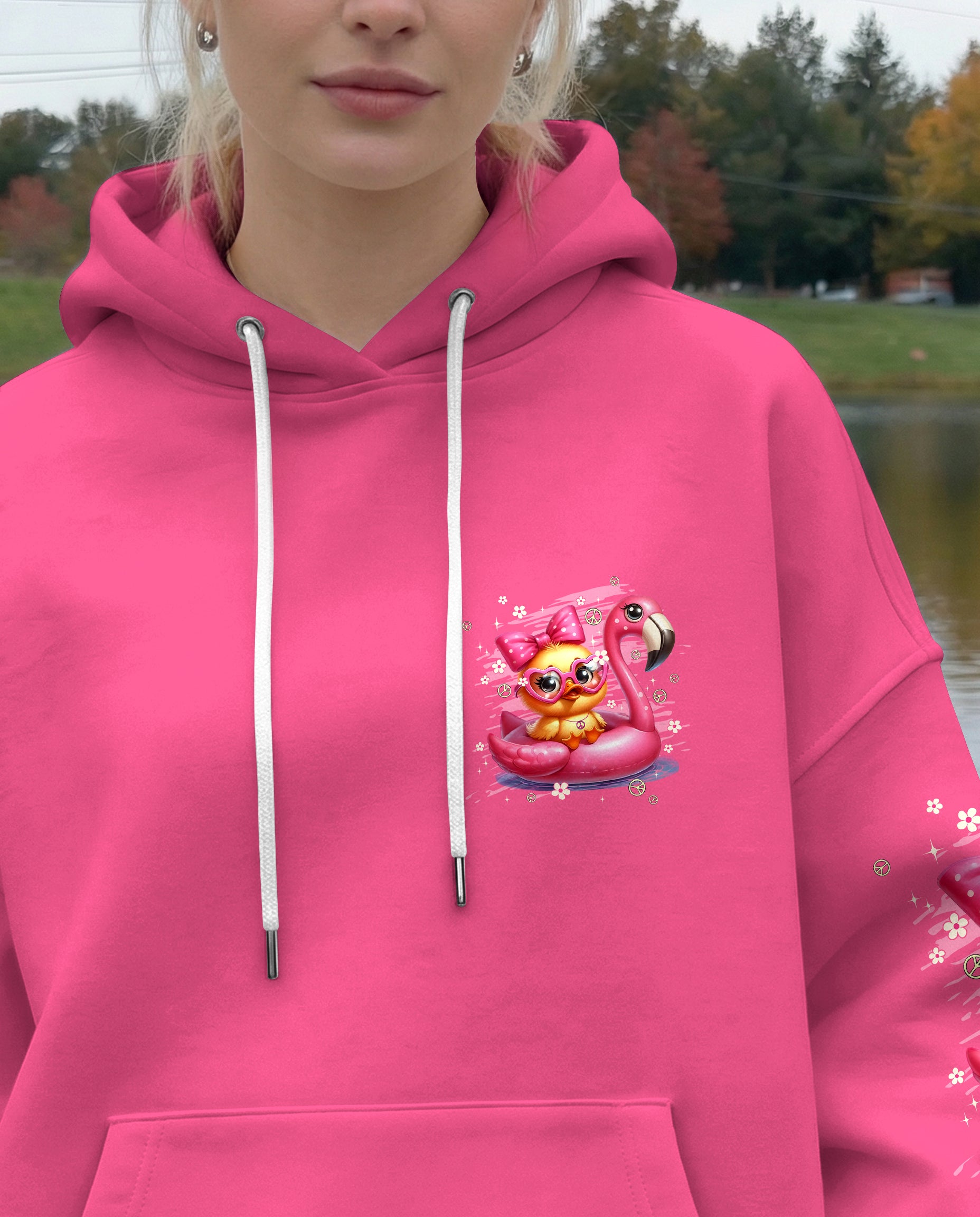 I'M NOT SHORT DUCK ALL OVER PRINT - TYPQ2212251
