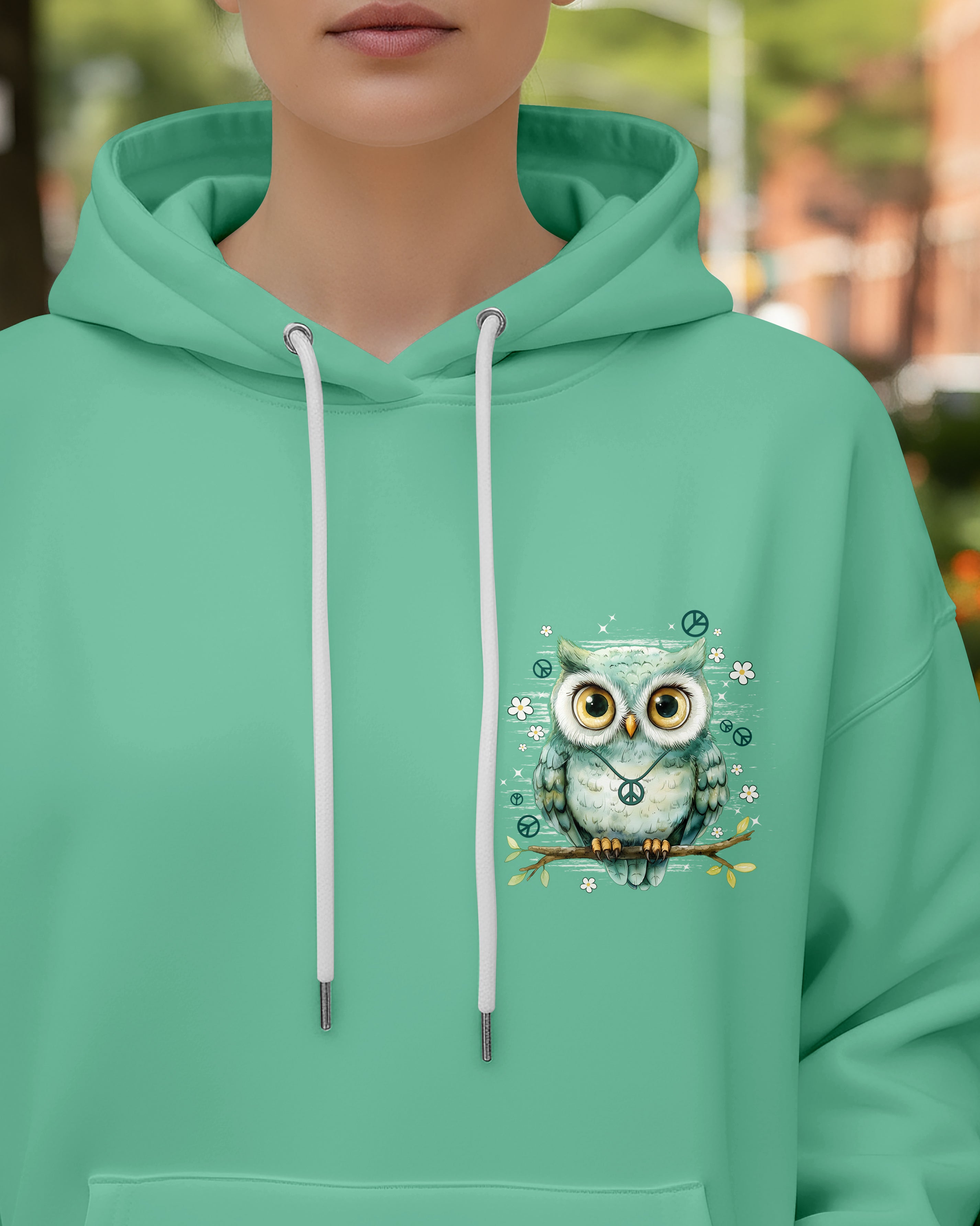 WHISPER WORDS OF WISDOM LET IT BE OWL ALL OVER PRINT - TYPQ2310251