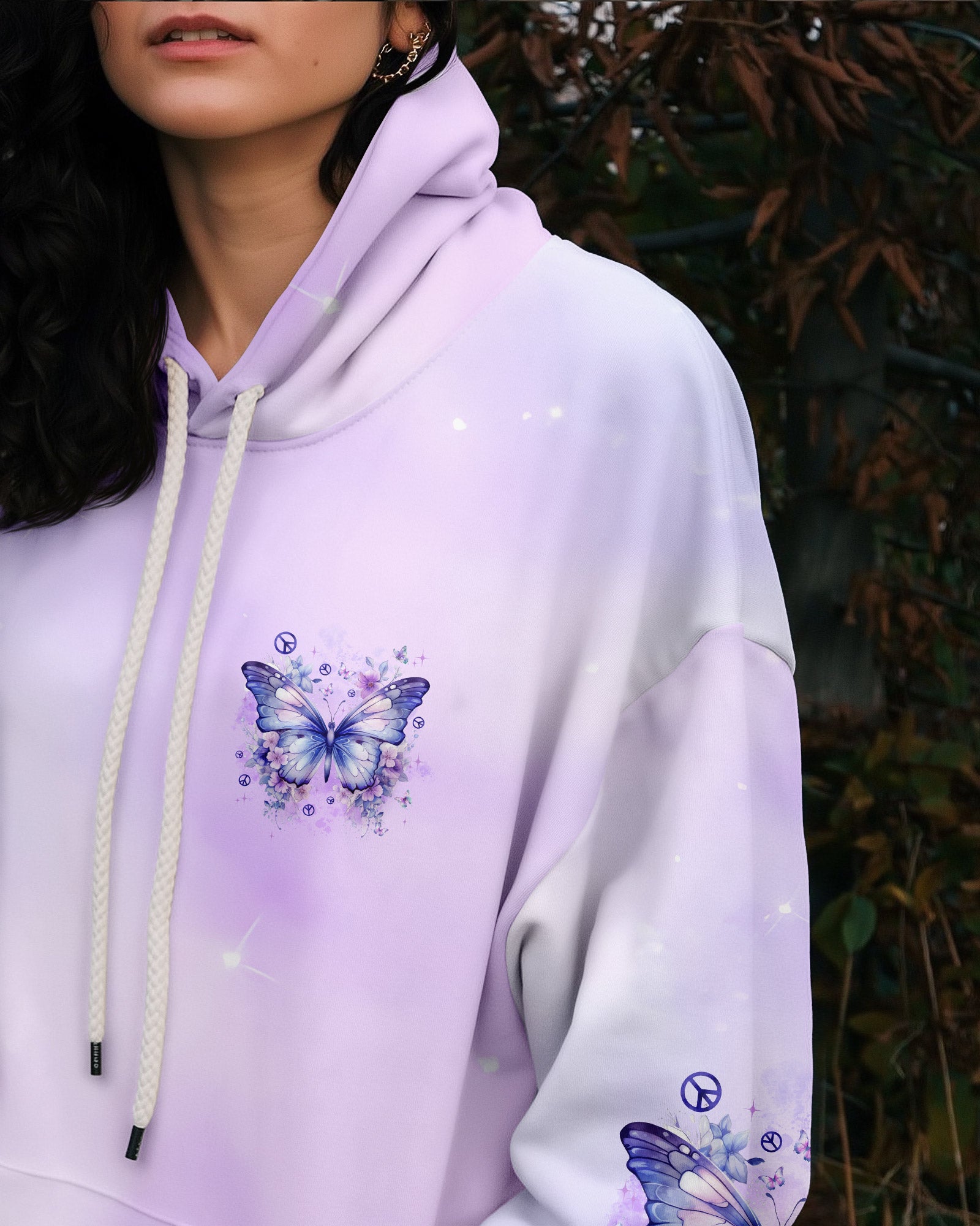 JUST BREATHE BUTTERFLY ALL OVER PRINT - TYPQ2609253