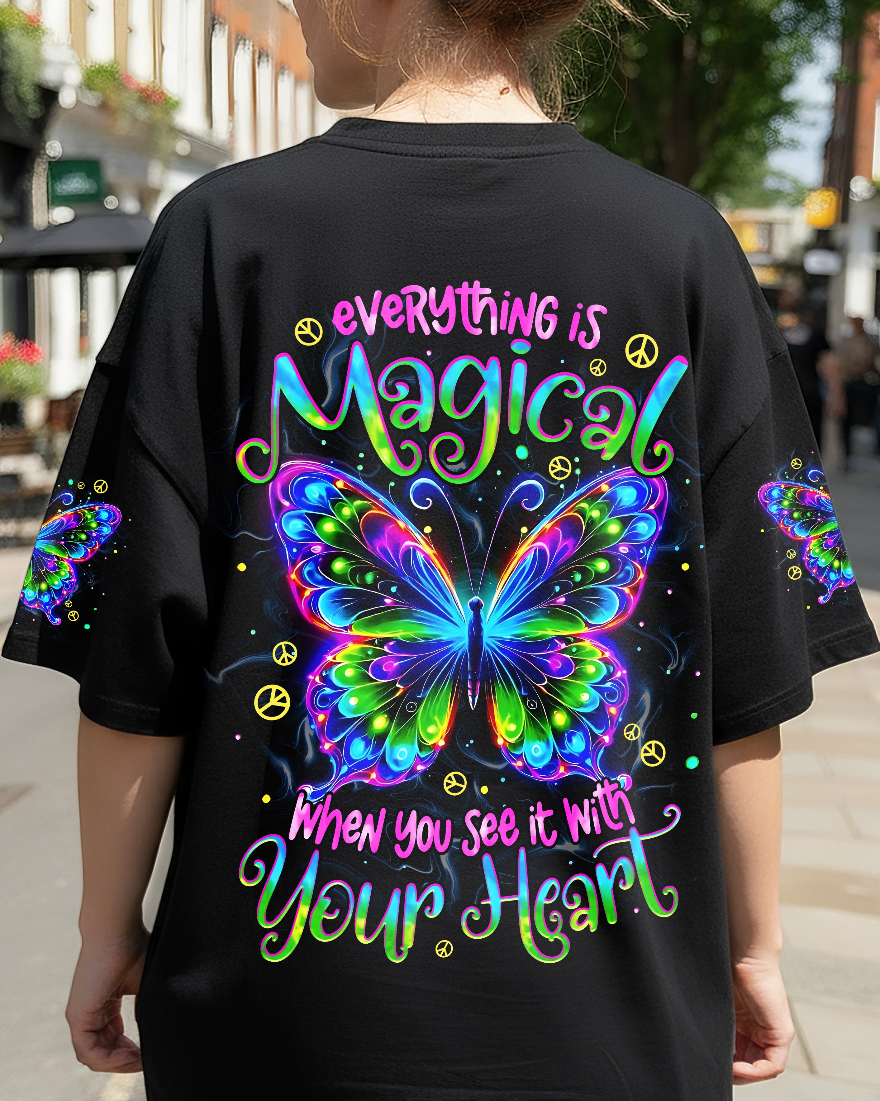 EVERYTHING IS MAGICAL BUTTERFLY ALL OVER PRINT - TYPQ2710251