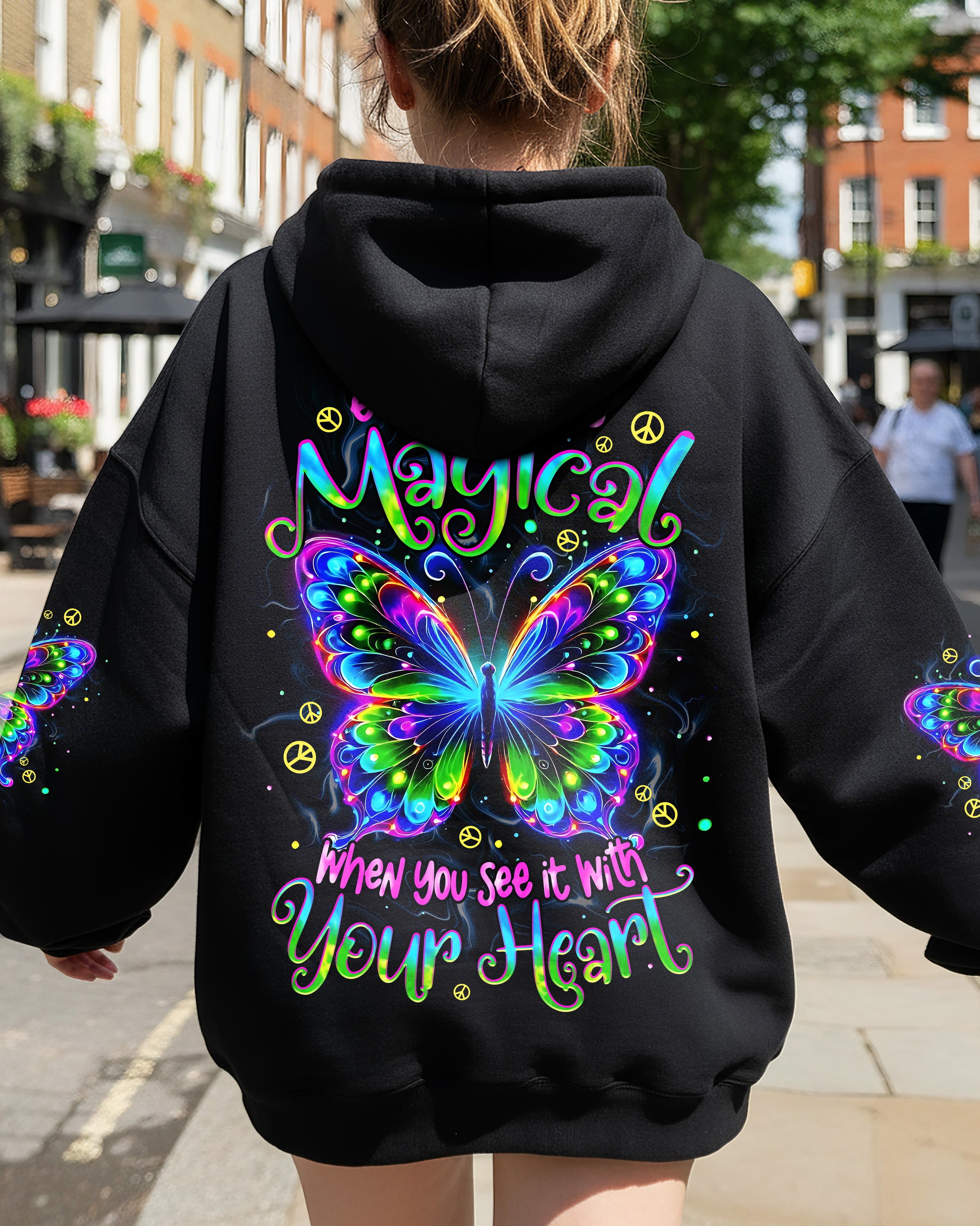 EVERYTHING IS MAGICAL BUTTERFLY ALL OVER PRINT - TYPQ2710251