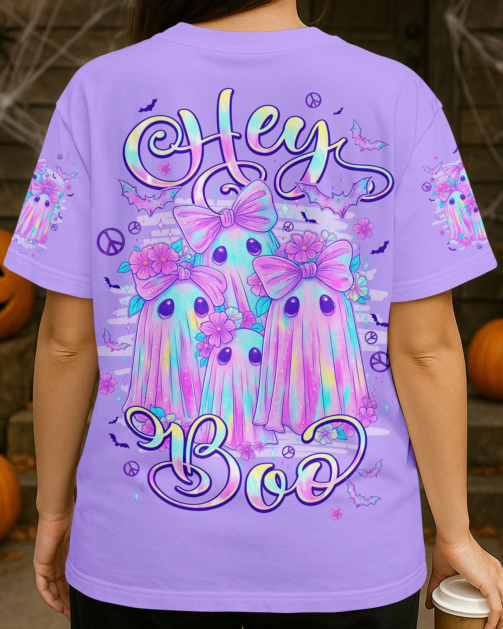 HEY BOO HALLOWEEN ALL OVER PRINT - TYPQ2807251