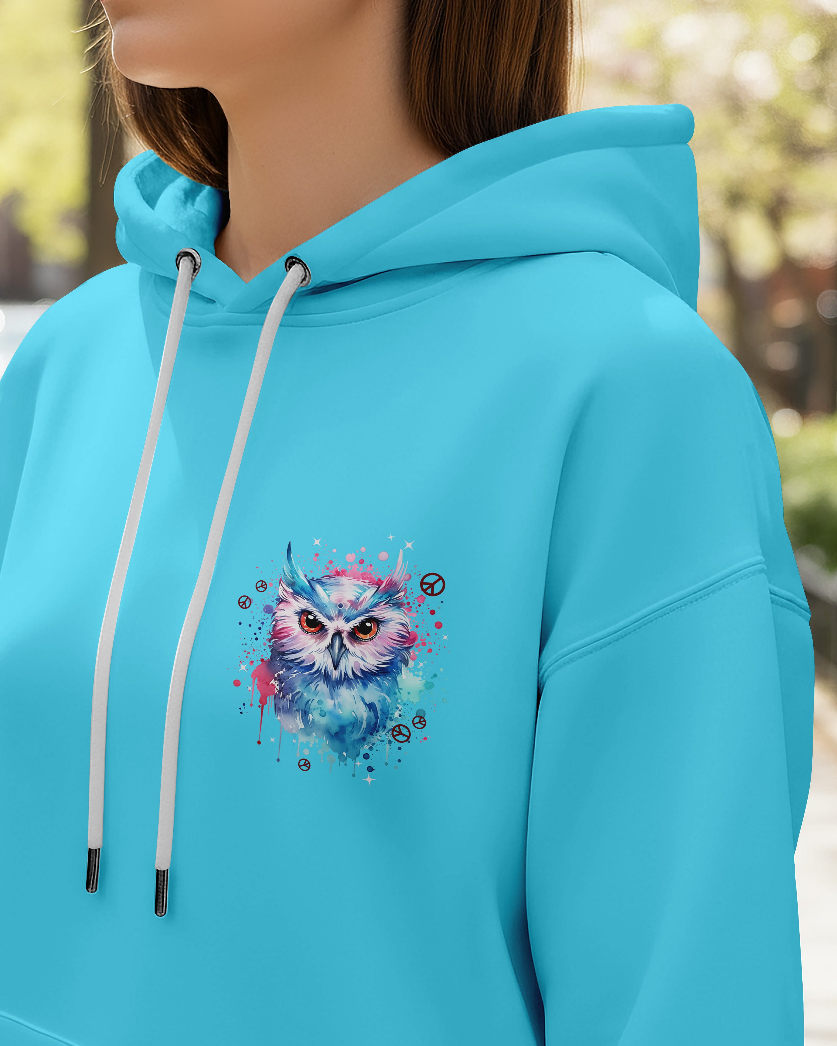 WHISPER WORDS OF WISDOM LET IT BE OWL ALL OVER PRINT - TYPQ2810251