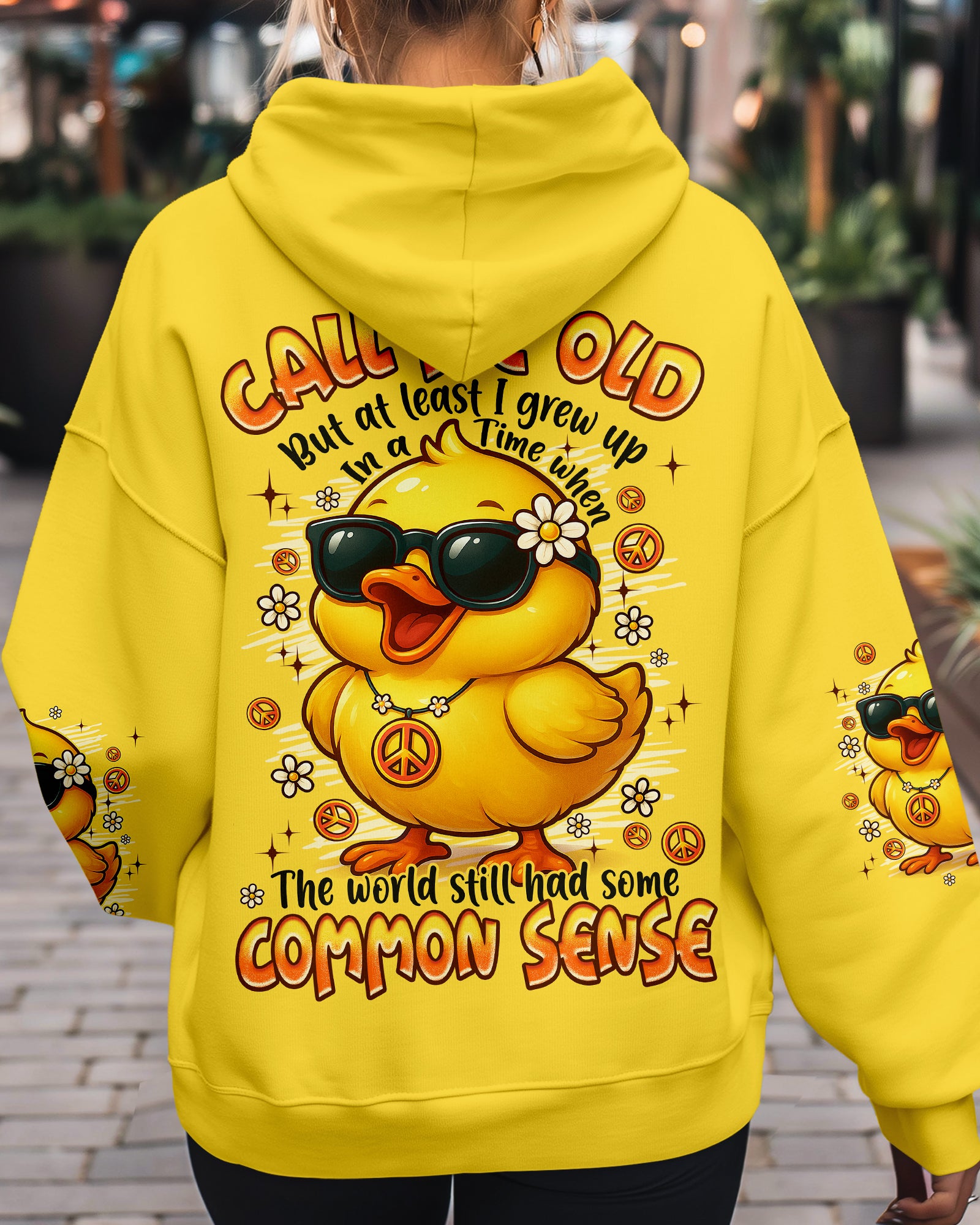 CALL ME OLD DUCK ALL OVER PRINT - TYPQ2908251