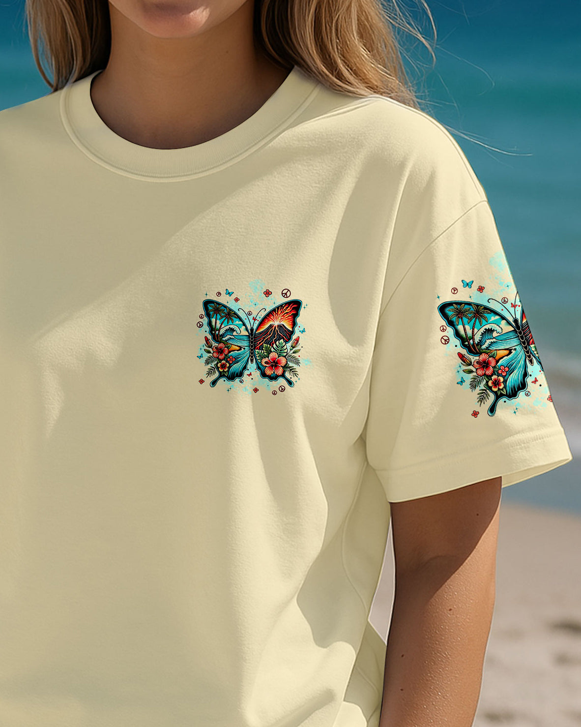 JUST BELIEVE BUTTERFLY ALL OVER PRINT - TYPQ3007251
