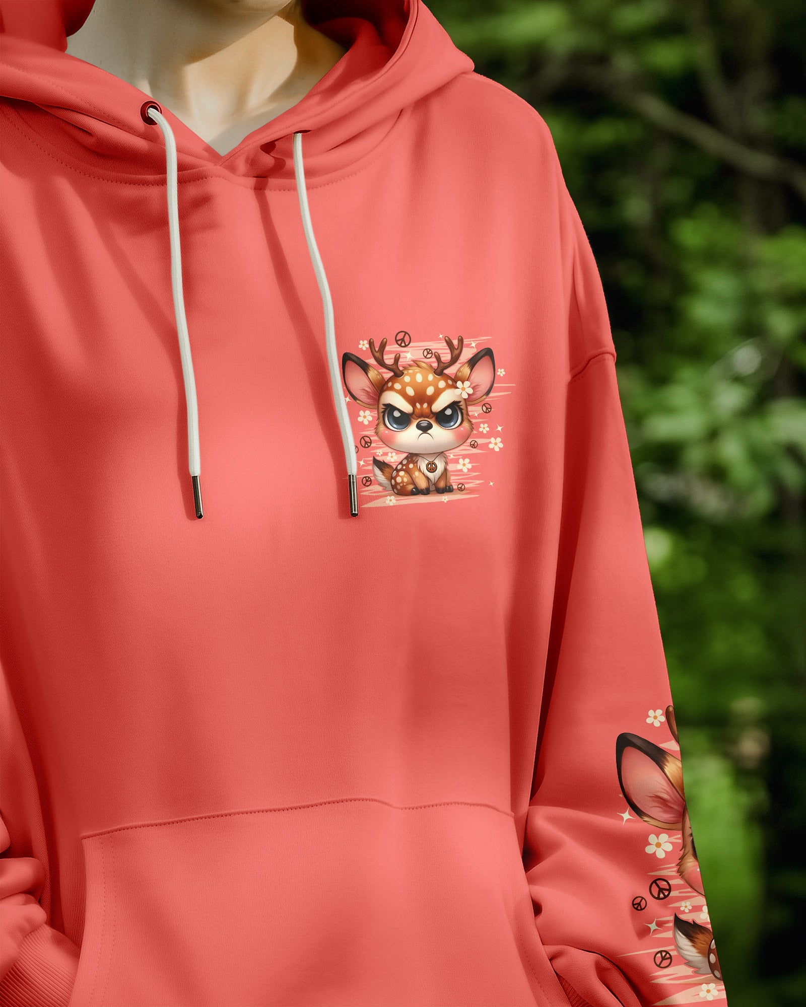 SORRY I'M CRANKY DEER ALL OVER PRINT - TYPQ3009251