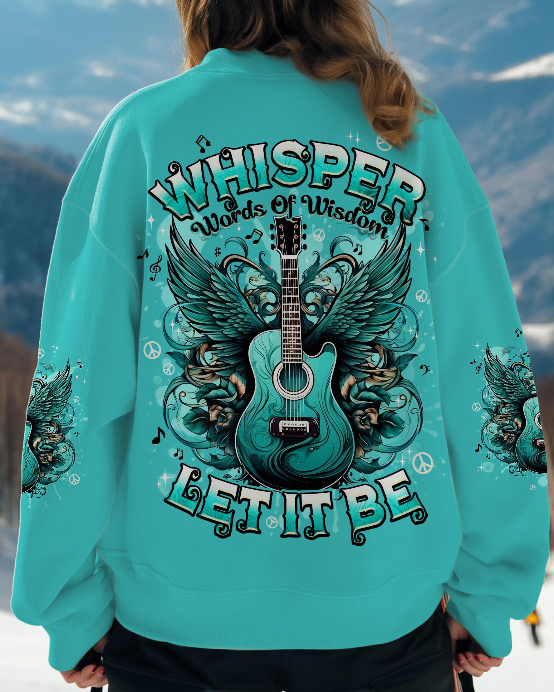 WHISPER WORDS OF WISDOM LET IT BE GUITAR ALL OVER PRINT - TYPQ3107252