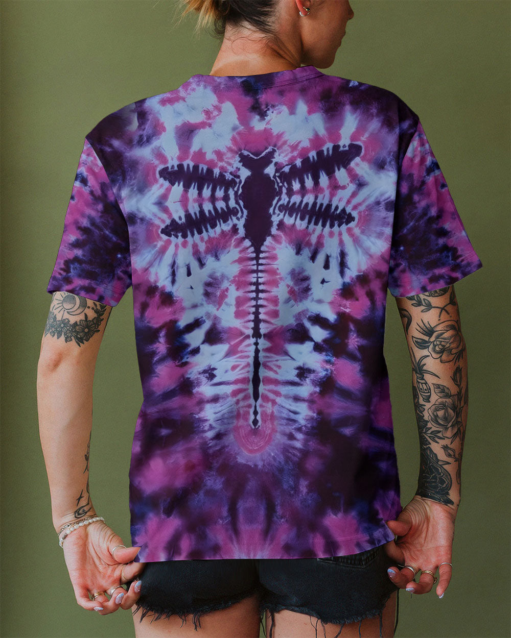 DRAGONFLY TIE DYE ALL OVER PRINT - TYQY0212251