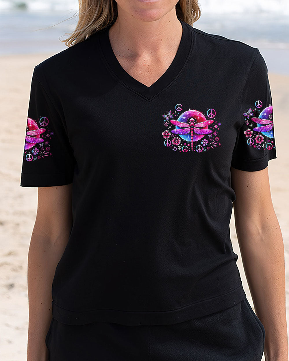 MAY YOU TOUCH DRAGONFLIES AND STARS ALL OVER PRINT - TYTD1107242