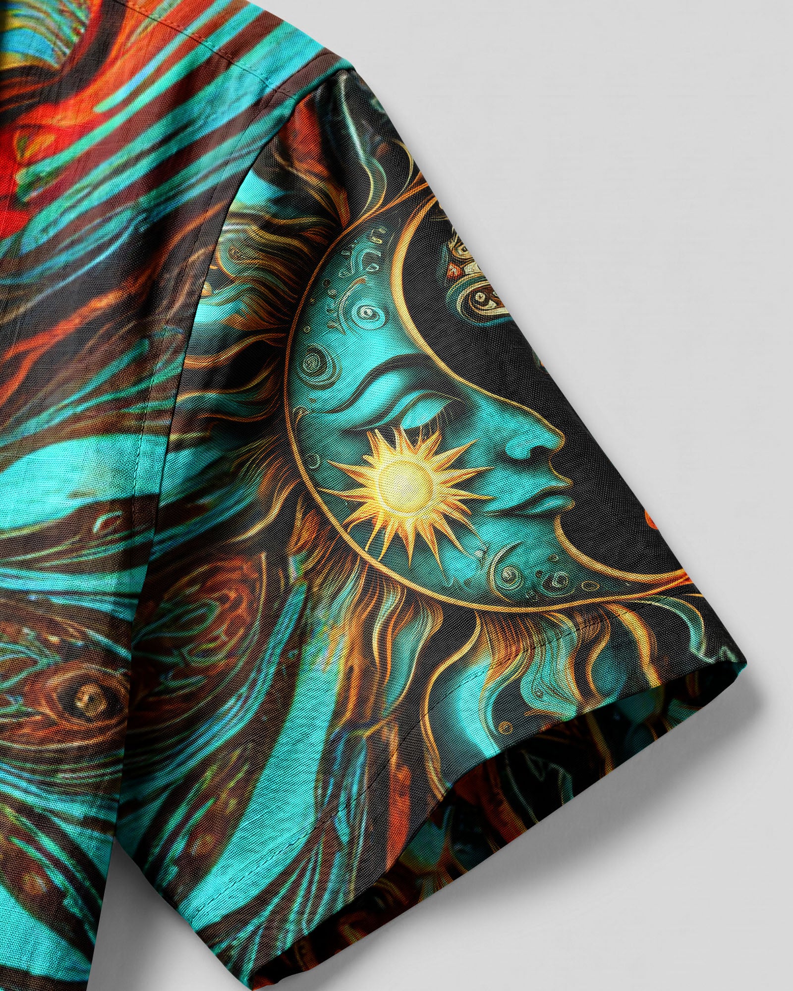 SUN AND MOON CAMP SHIRT - TYTM1506232