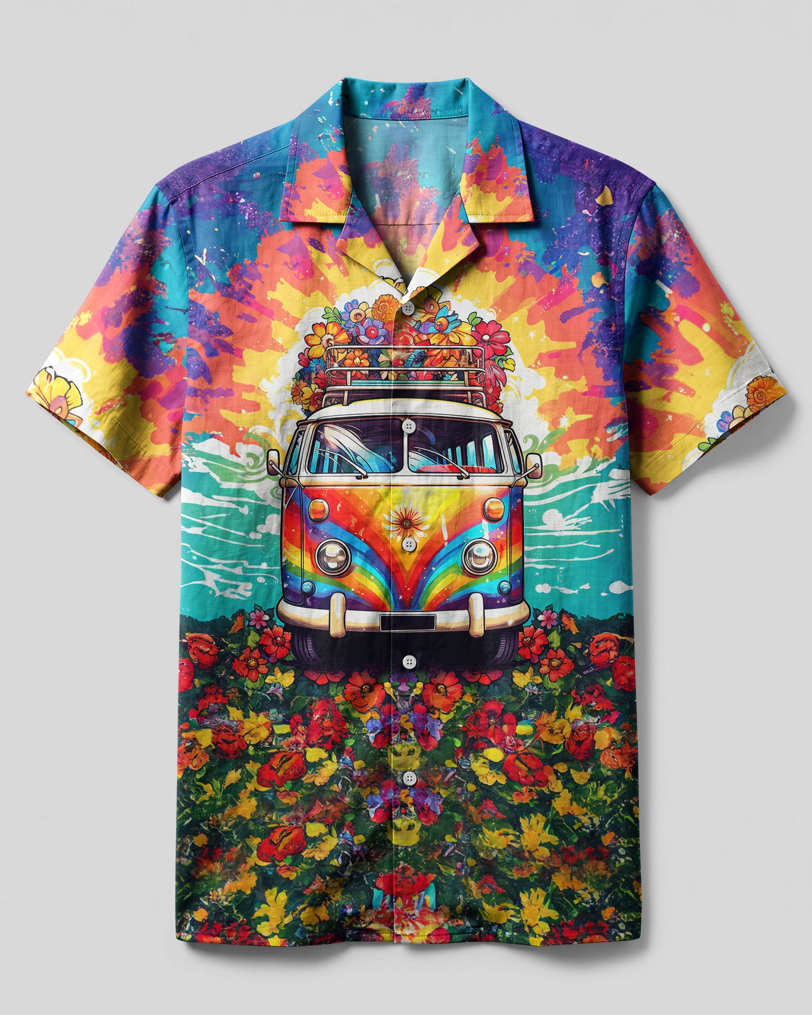 RUNNING AGAINST THE WIND CAMP SHIRT - TYTM1506233