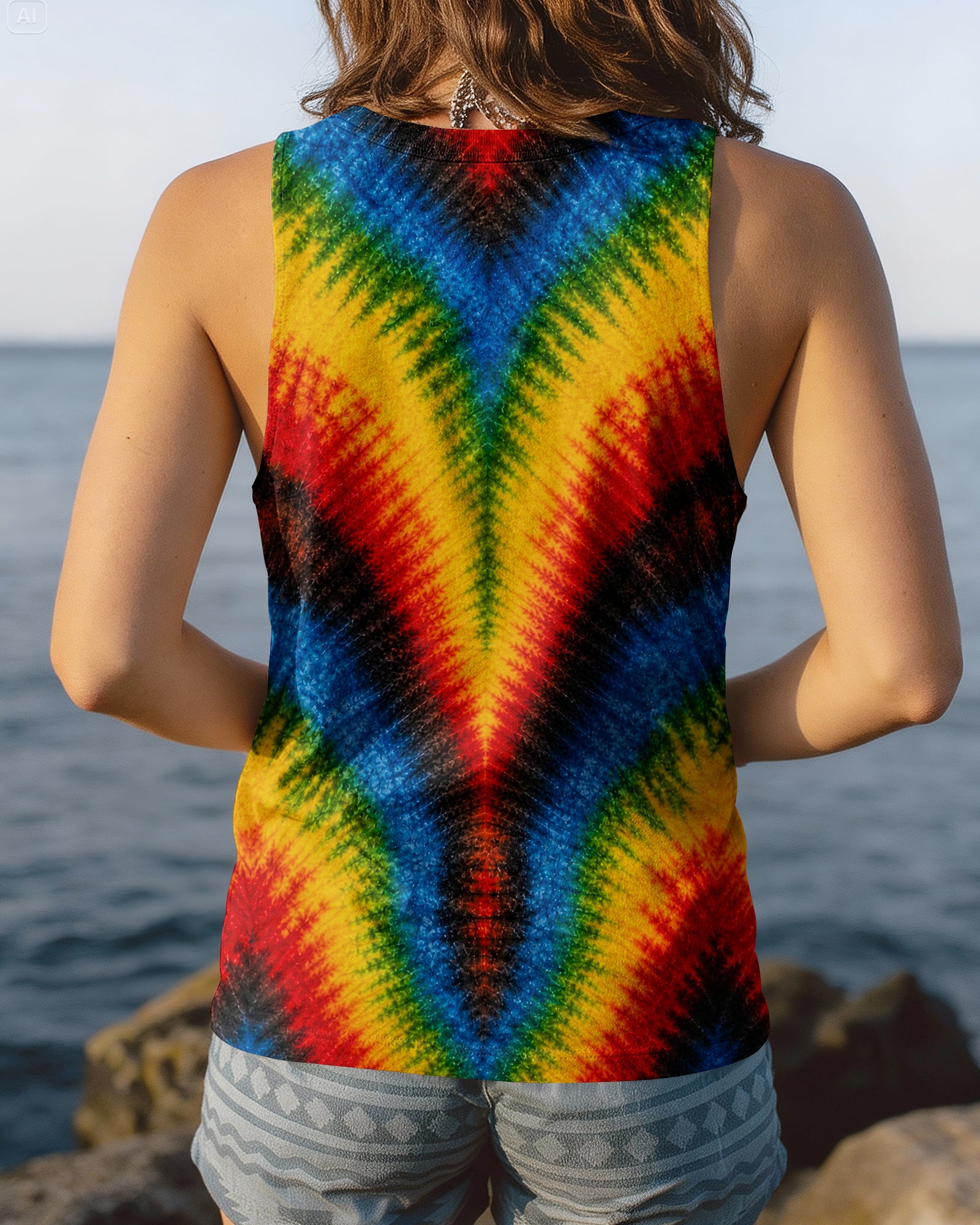 JUST BREATHE FROG COLORFUL ALL OVER PRINT - KMTM1506261