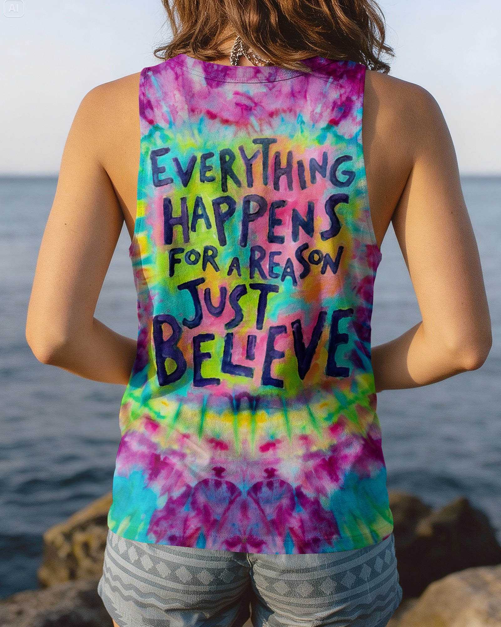 HIPPIE BUTTERFLY SWIRL ALL OVER PRINT - KM0104261