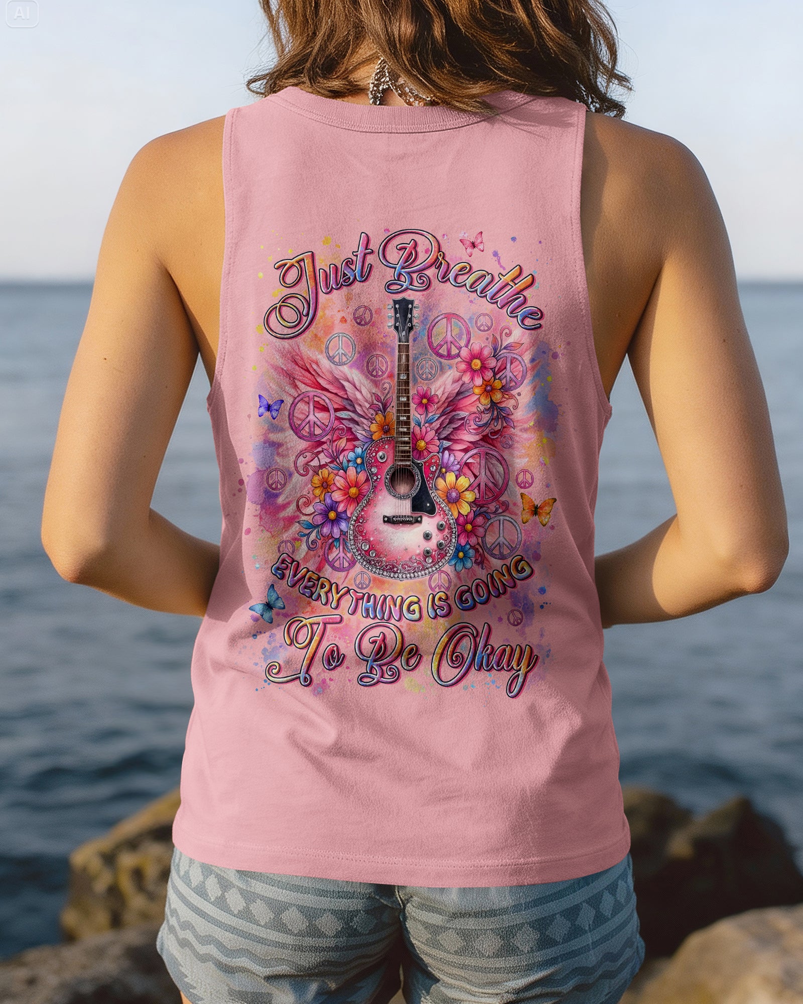 JUST BREATHE GUITAR ALL OVER PRINT - TYLN2403262
