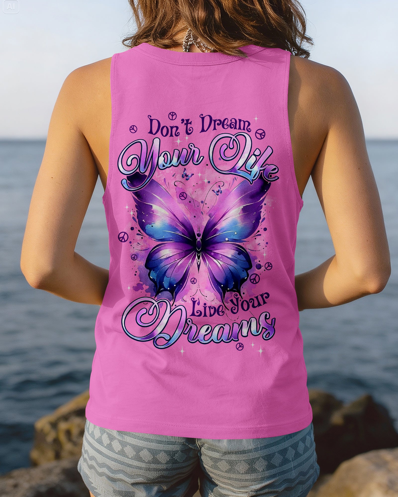 LIVE YOUR DREAM ALL OVER PRINT - TYPQ1002262