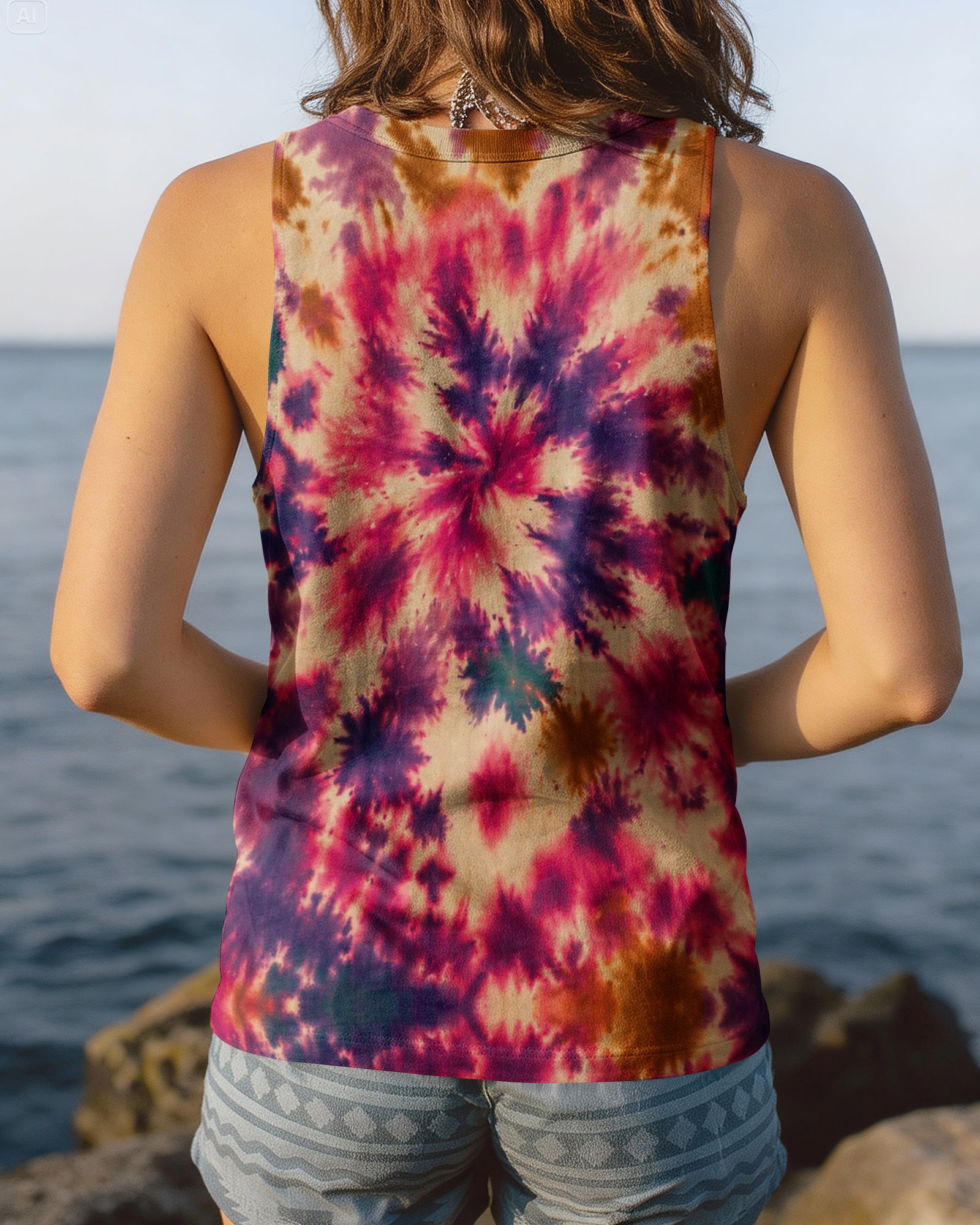 JUST A LITTLE MOODY HIGHLAND COW ALL OVER PRINT - KMTM1507262