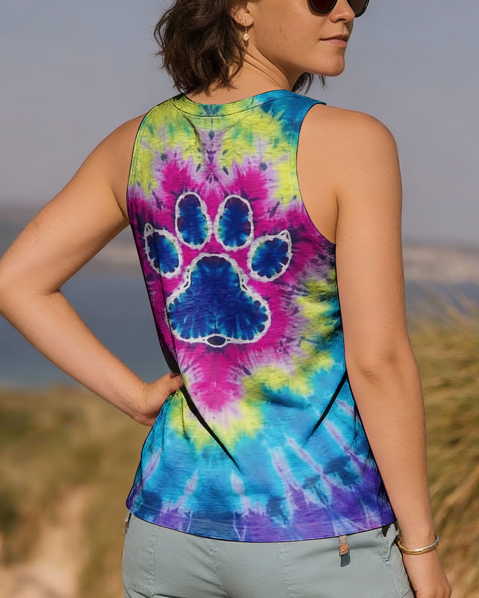 RADIANT SWIRL PAW ALL OVER PRINT - YHLT0901261