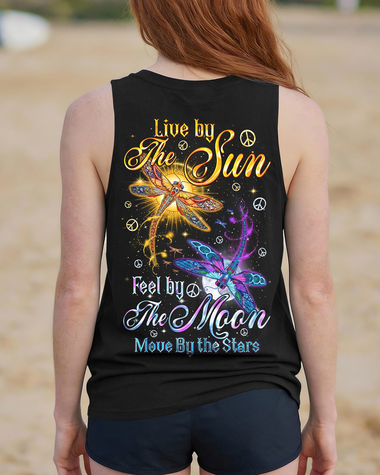 LIVE BY THE SUN DRAGONFLIES ALL OVER PRINT - TYQY0402262