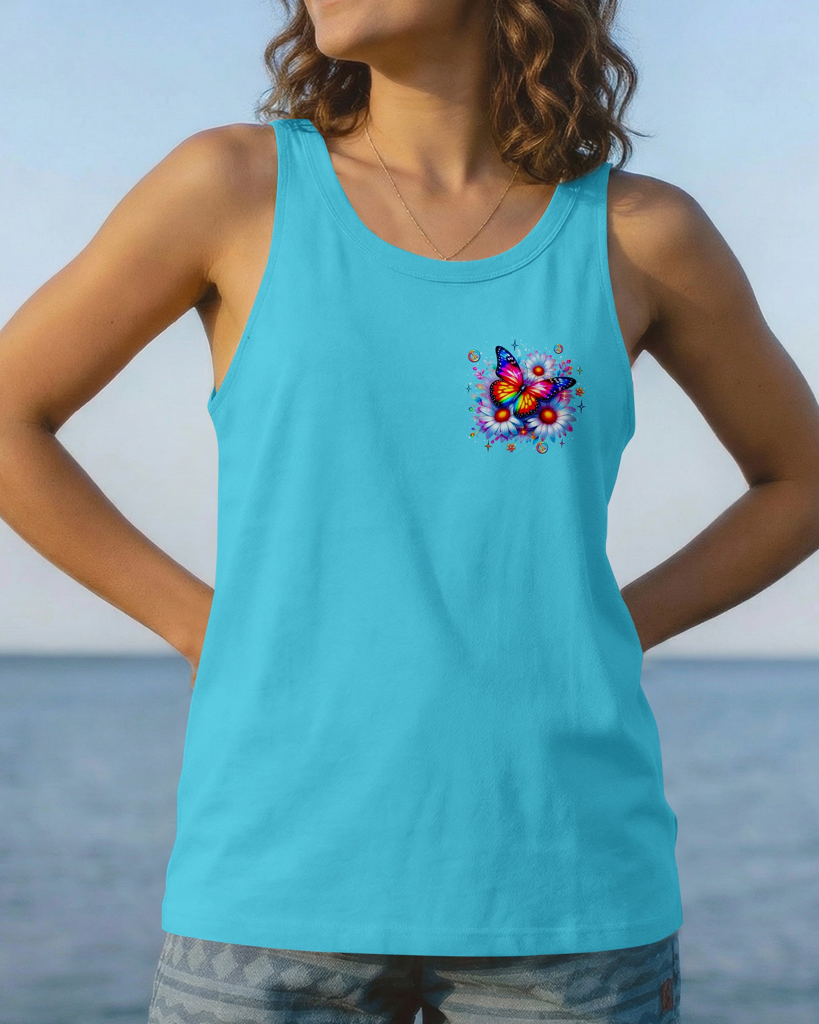 WHISPER WORDS OF WISDOM LET IT BE BUTTERFLY ALL OVER PRINT - YHLT2602262